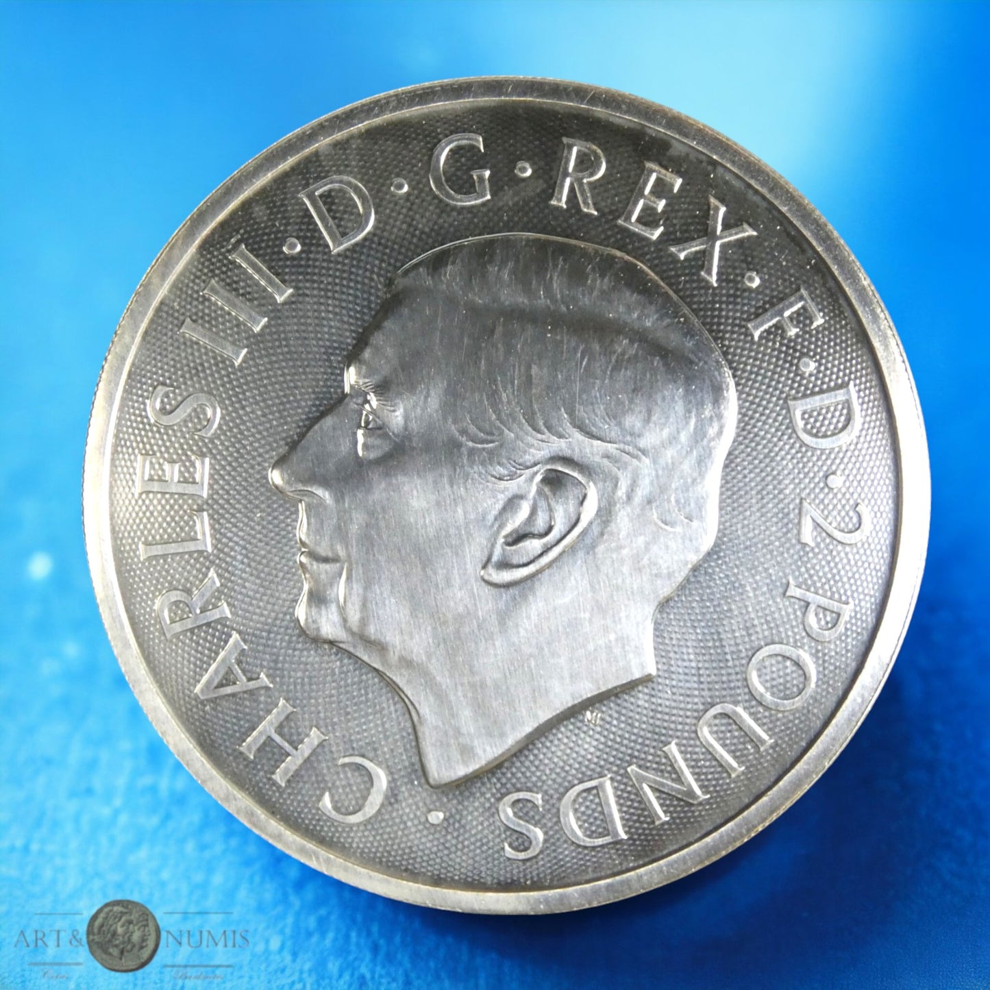 GRANDE BRETAGNE - 2 Pounds Britannia et Liberty 2024 1 Once argent