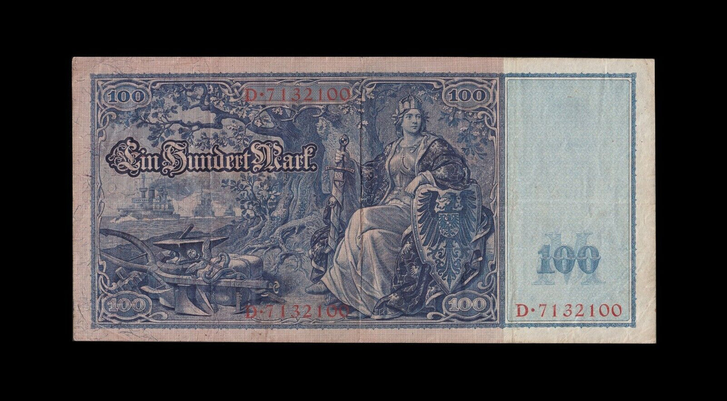 ALLEMAGNE - 100 Mark 1910 P.42 TTB