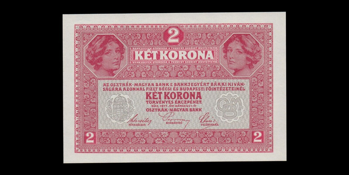 AUTRICHE - 2 Kronen (1919) P.50 pr.NEUF / UNC-