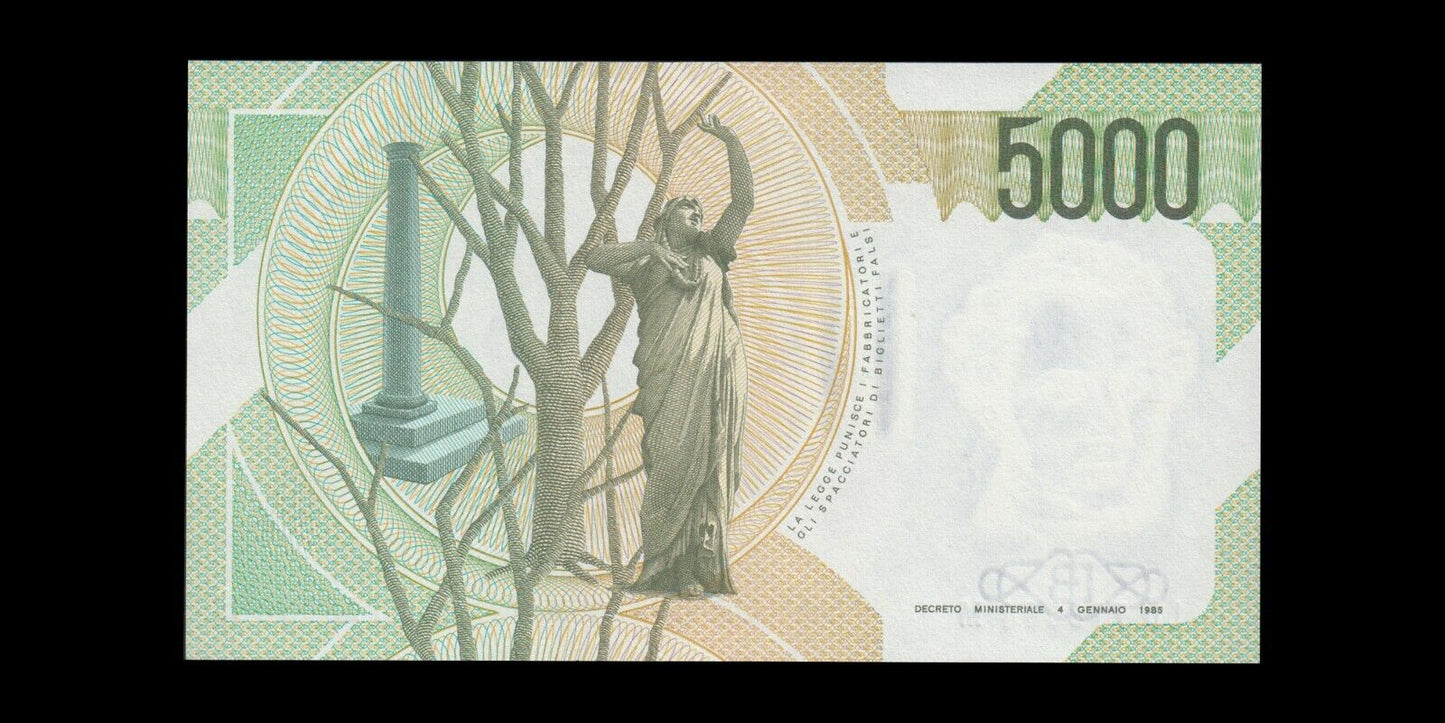 ITALIE - 5000 Lire 1985 P.111c NEUF / UNC