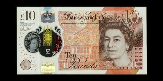GRANDE BRETAGNE - GREAT BRITAIN - 10 Pounds 2016 Polymer P.395 NEUF / UNC