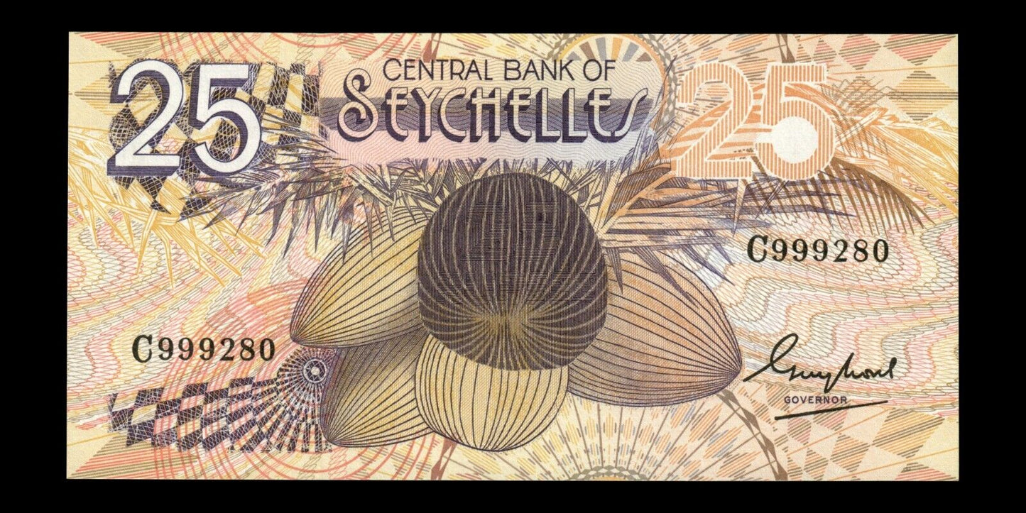 SEYCHELLES - 25 Rupees (1983) P.29 NEUF / UNC