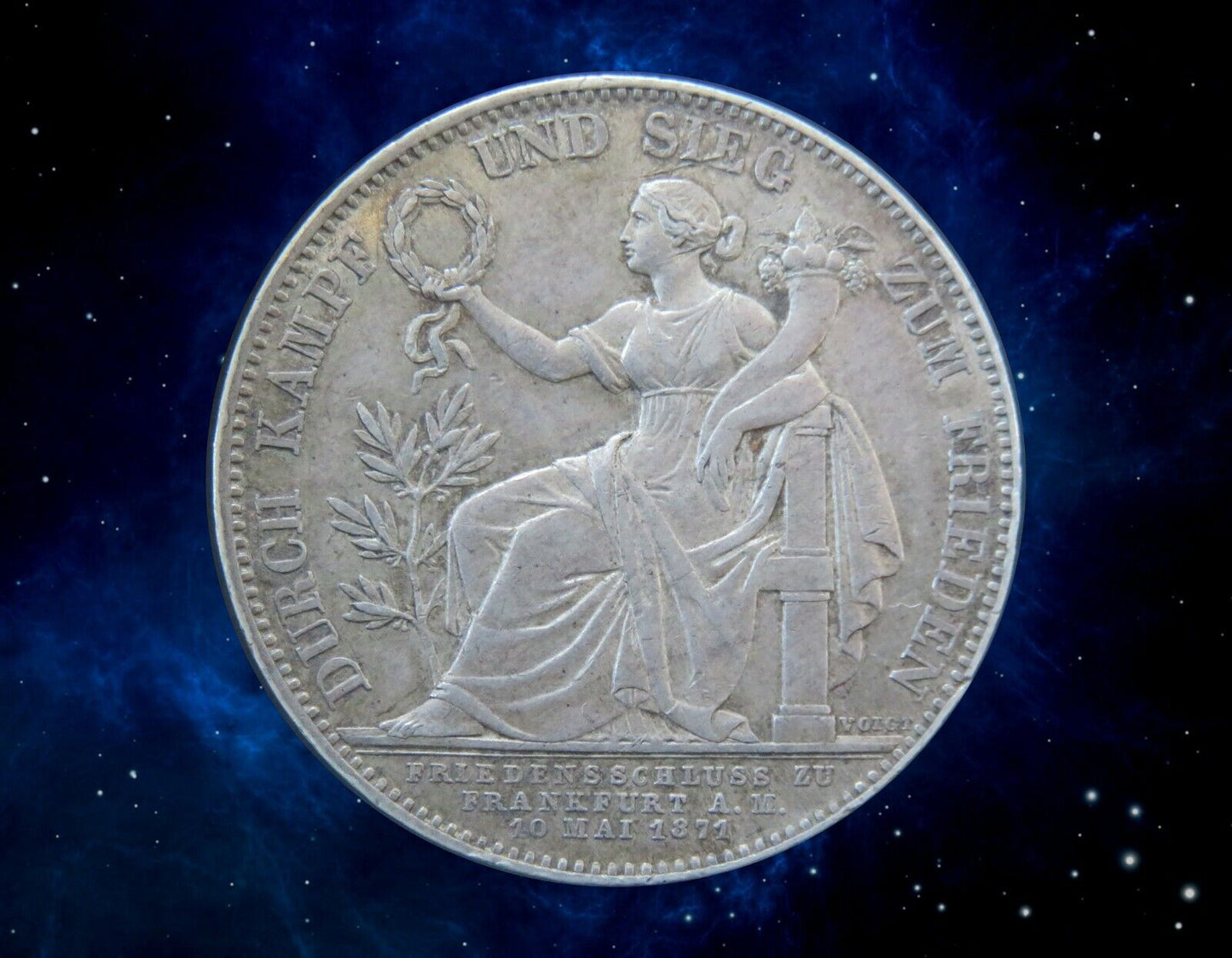 ALLEMAGNE - GERMANY - Bavière - Thaler 1871 AKS.188