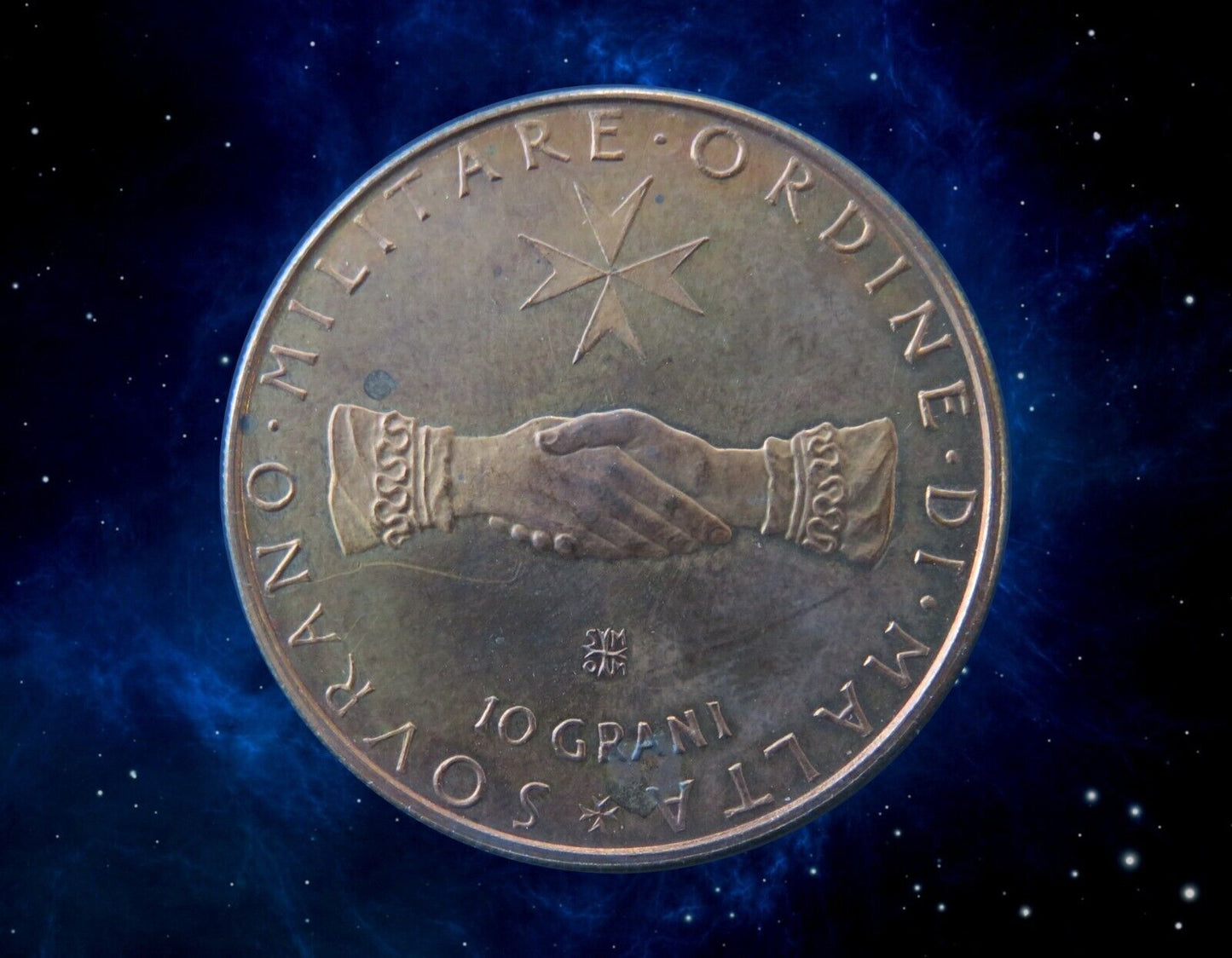 ORDRE DE MALTE - MALTA - 10 Grani Proof 1969