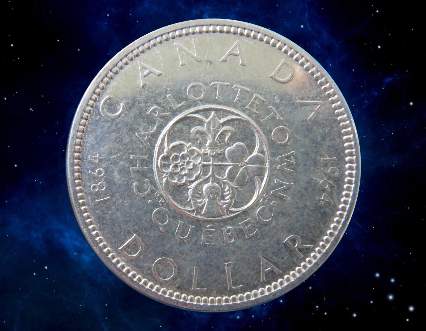 CANADA - 1 Dollar 1964 Charlottetown KM.58