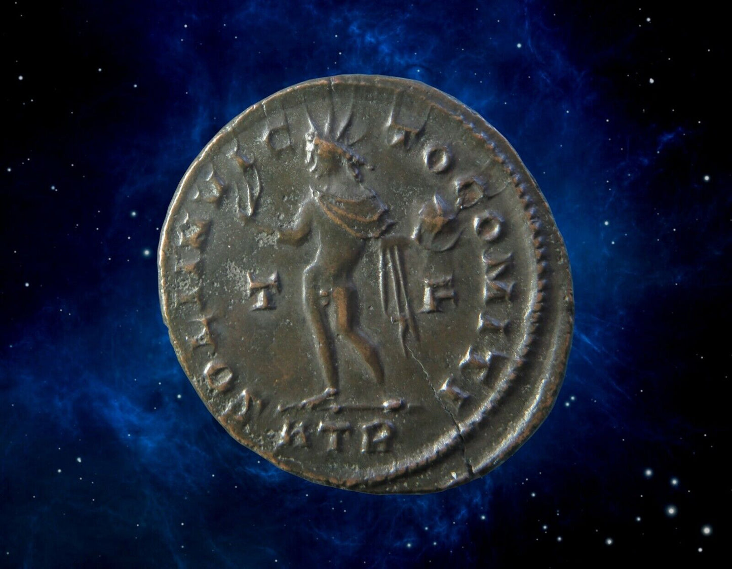CONSTANTIN Ier - Nummus, Trèves "SOL INVICTO COMITI"