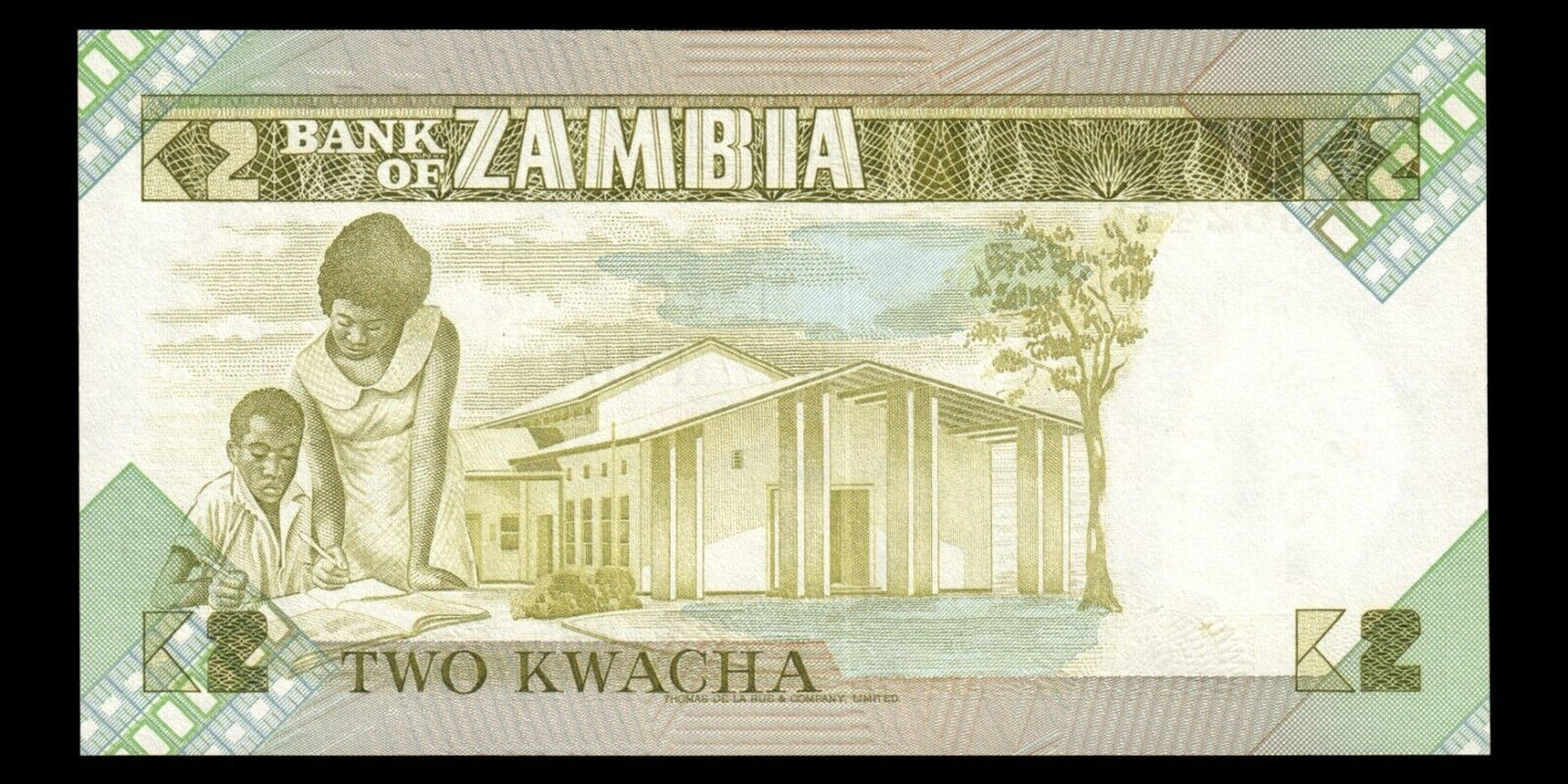 ZAMBIE - ZAMBIA - 2 Kwacha (1988) P.24c pr.NEUF / UNC-