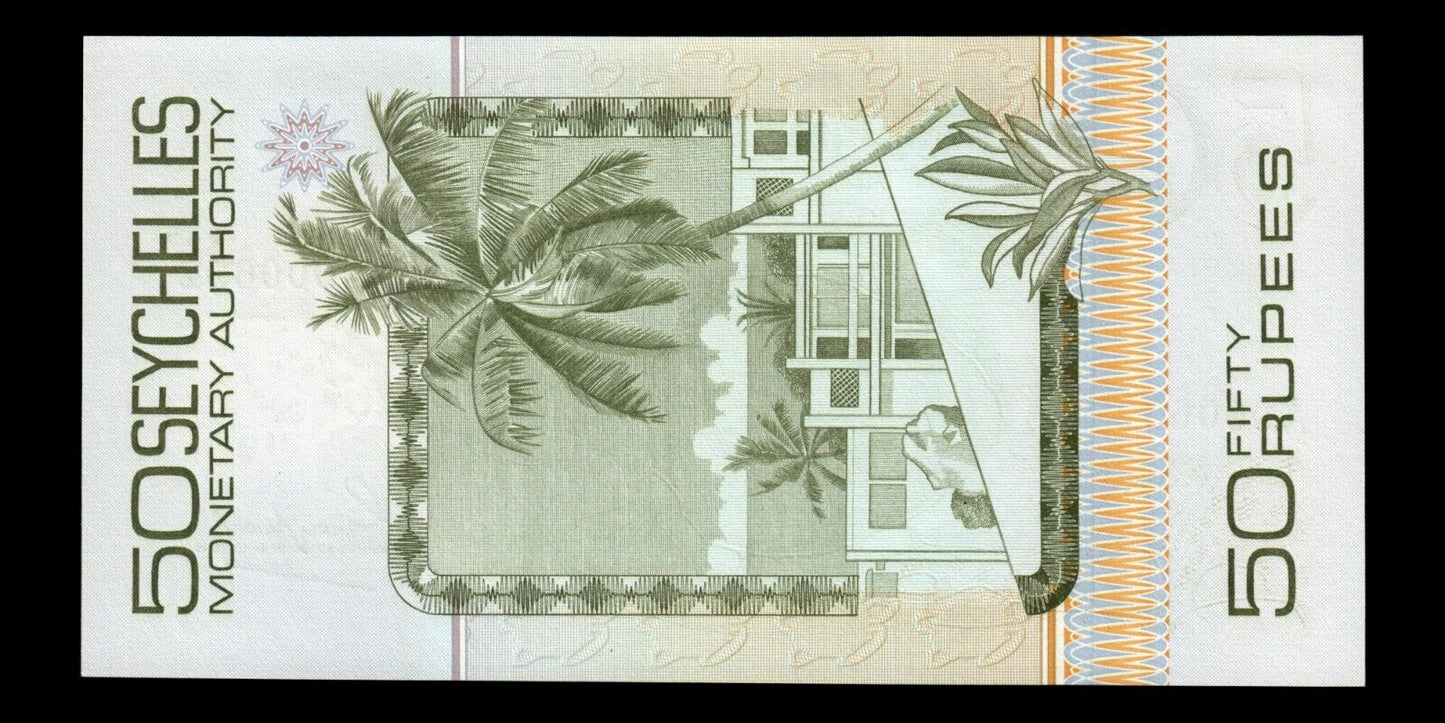 SEYCHELLES - 50 Rupees (1979) P.25 Low Number NEUF / UNC