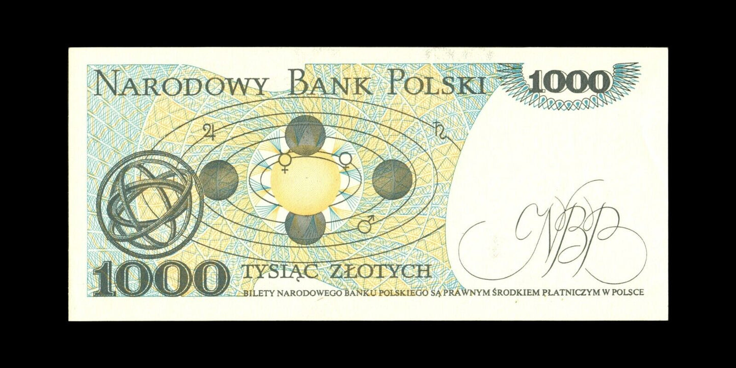 POLOGNE - POLAND - 1000 Zlotych 1982 P.146c pr.NEUF / UNC-
