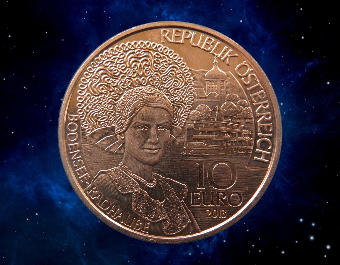 AUTRICHE - AUSTRIA - 10 Euro Vorarlberg 2013
