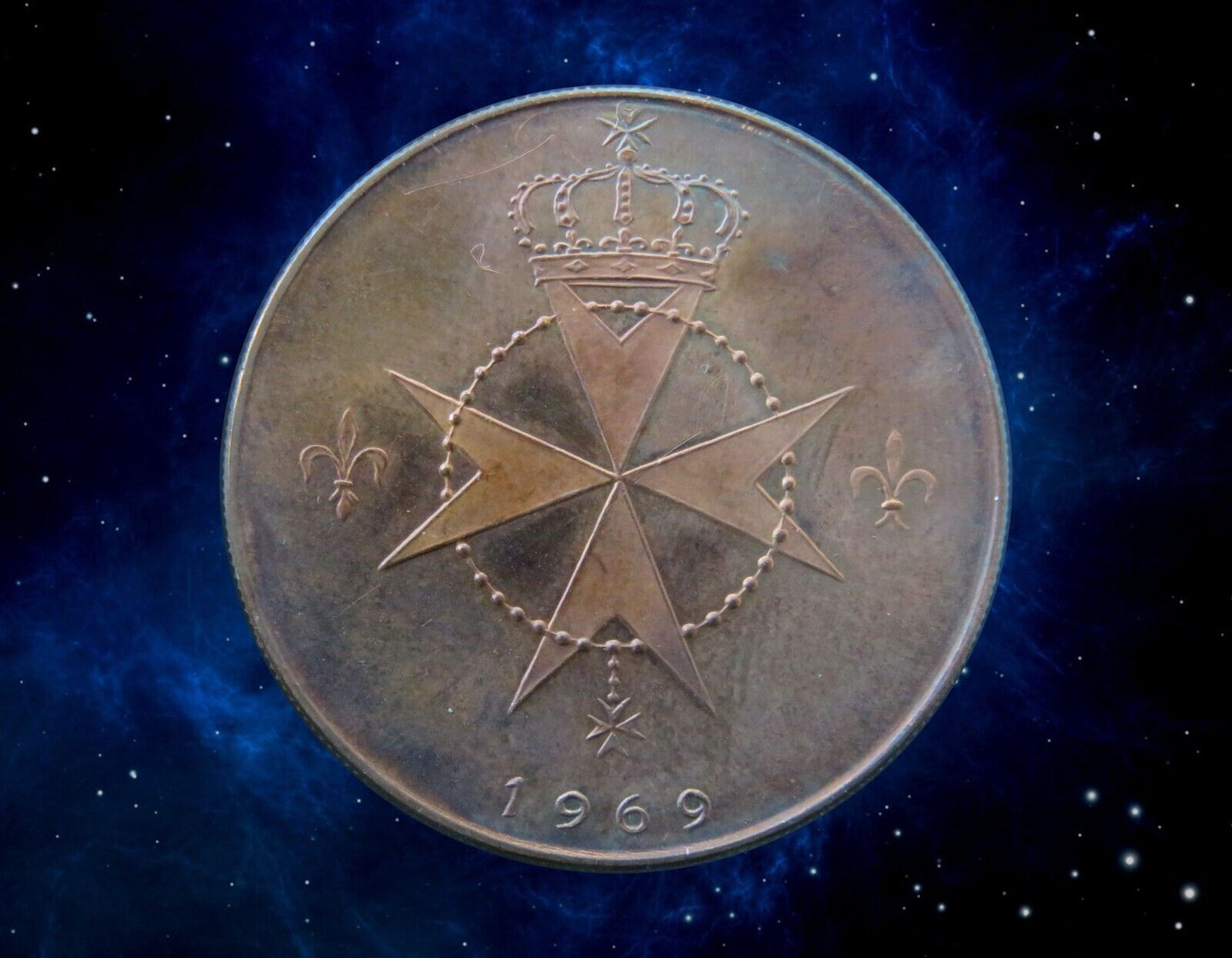 ORDRE DE MALTE - MALTA - 10 Grani Proof 1969