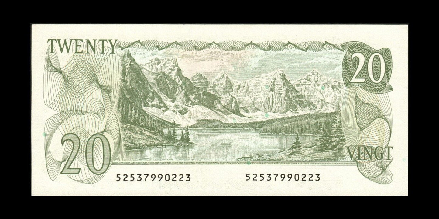 CANADA - 20 Dollars 1979 P.93c, BC-54c Thiessen & Crow pr.NEUF / UNC