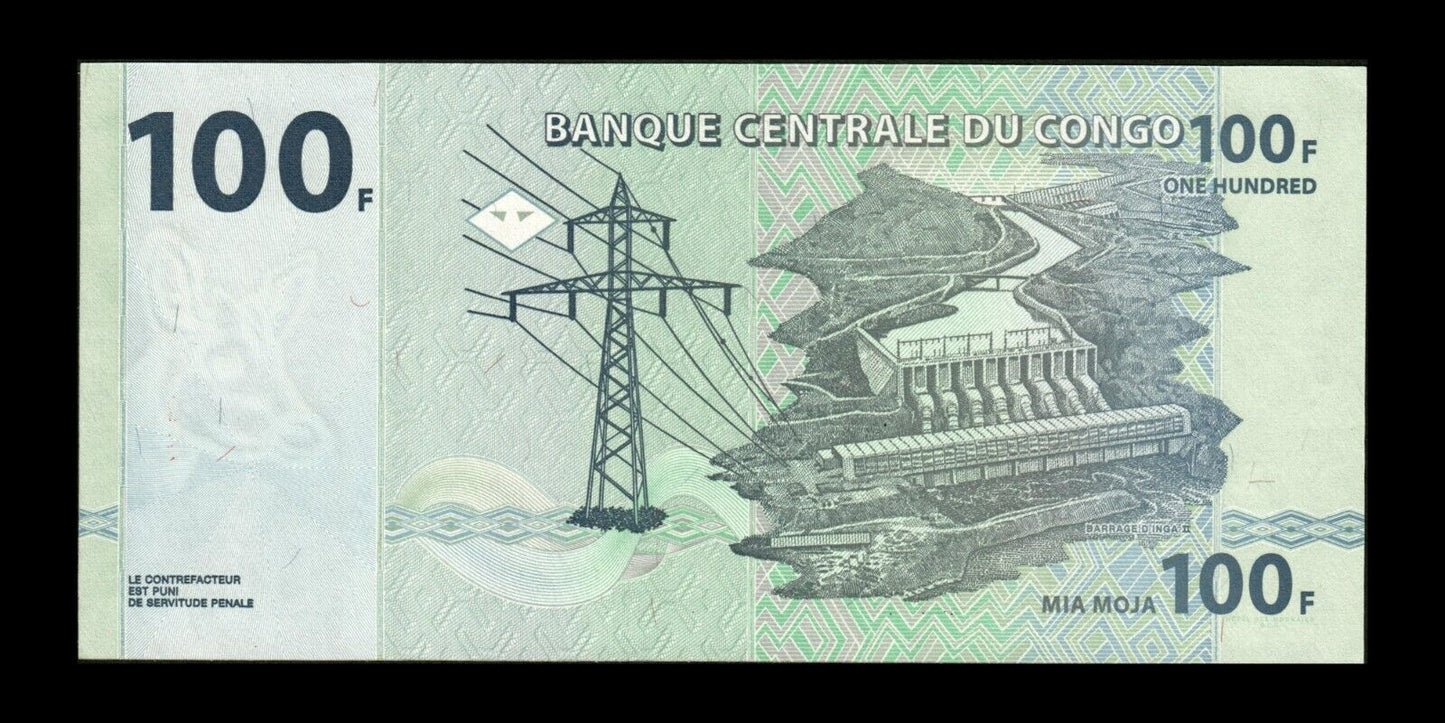 CONGO (Republic) - 100 Francs 2007 P.98b NEUF / UNC