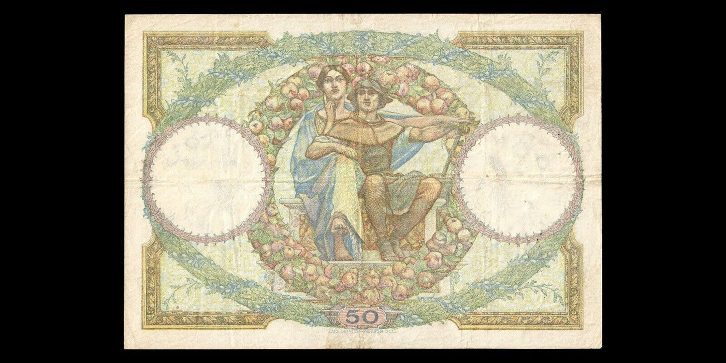 FRANCE - 50 Francs Merson 1929 F.15.01 P.77a TB+ / F+