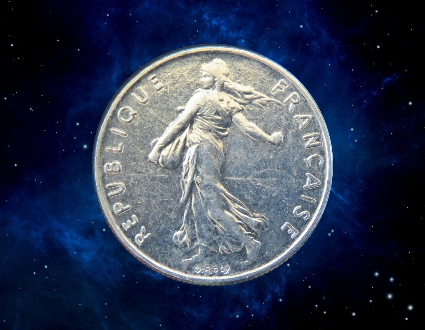 FRANCE - 1/2 Franc 1989