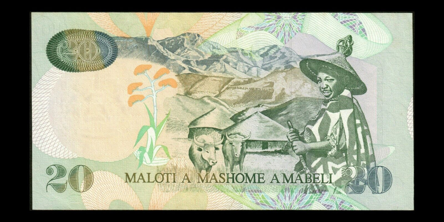 LESOTHO - 20 Maloti 1999 P.16b pr.NEUF / UNC-
