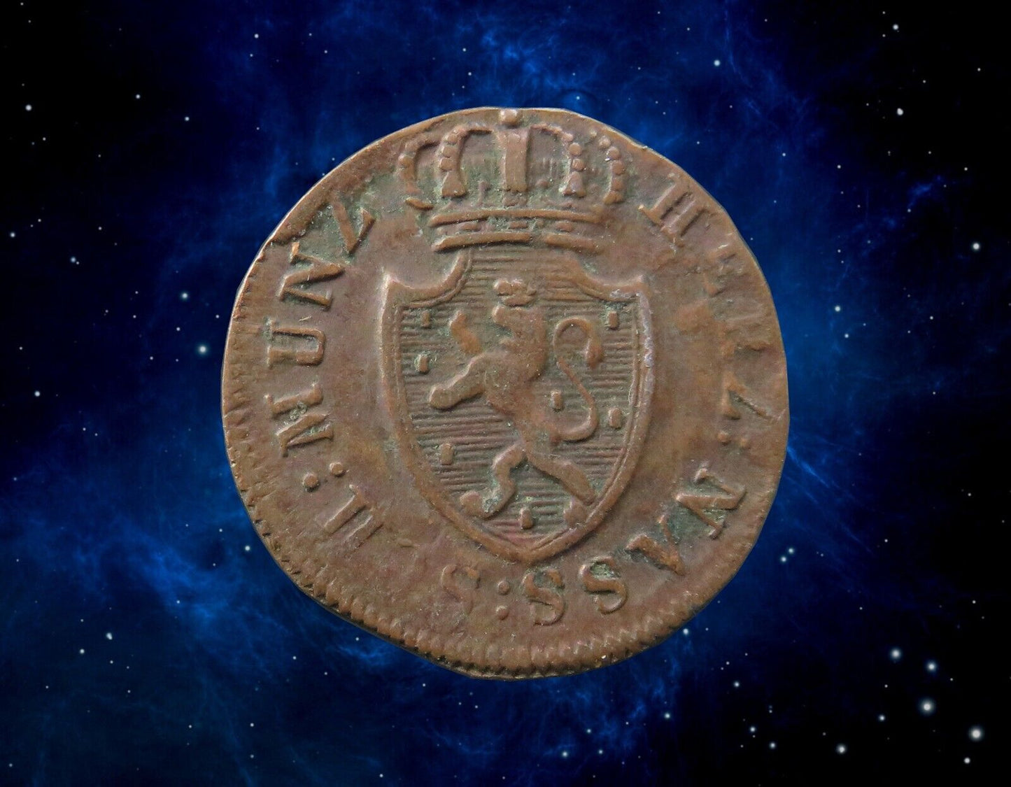 ALLEMAGNE - GERMANY - NASSAU - 1/4 Kreuzer 1822 AKS.56