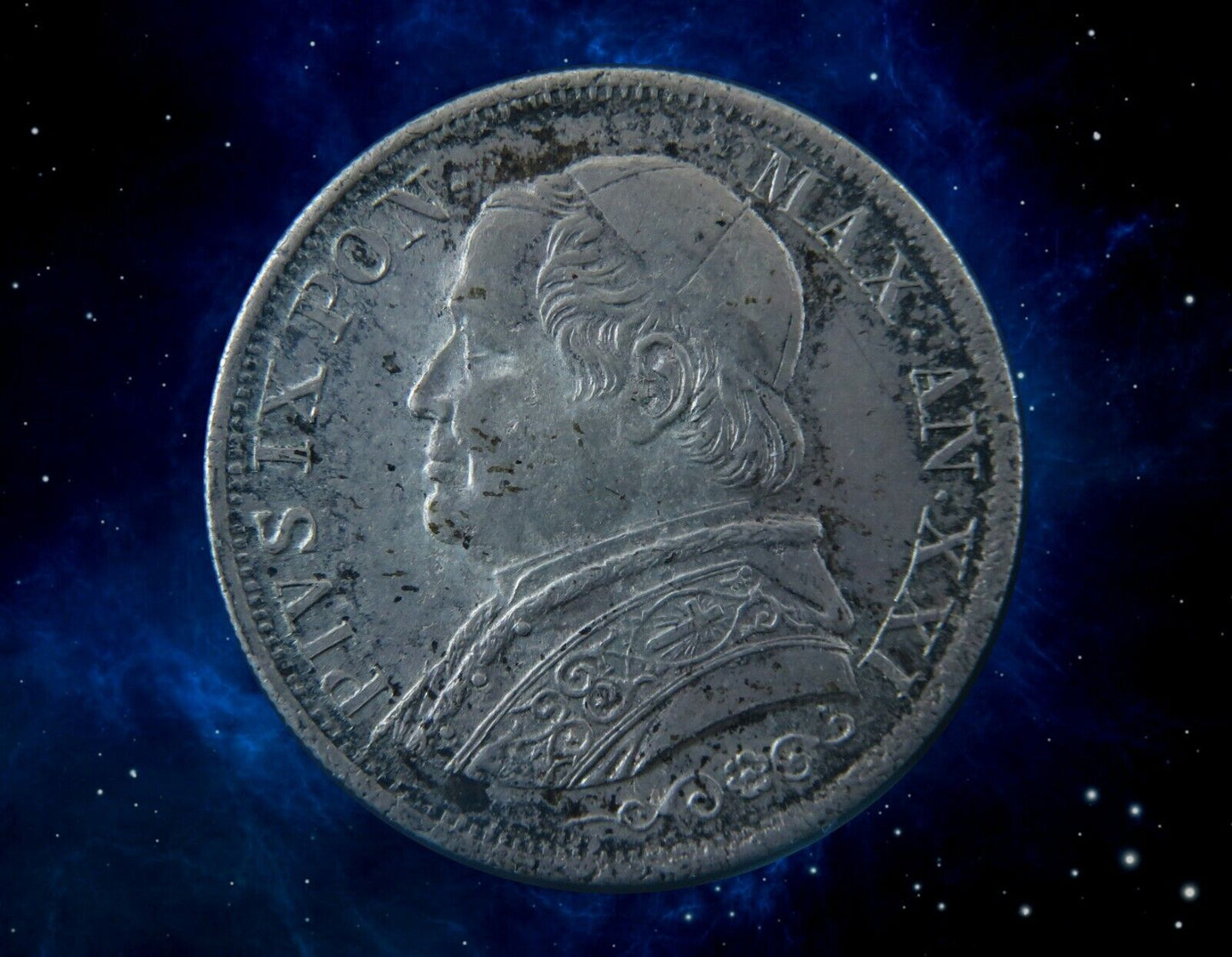 VATICAN - 1 Lira 1866 KM.1378
