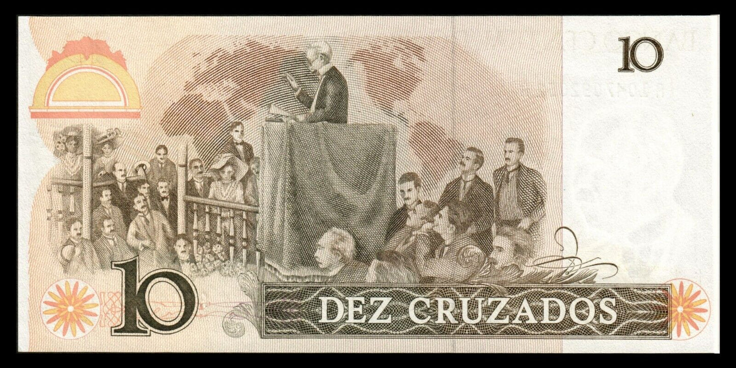 BRÉSIL - BRAZIL - 10 Cruzados (1986) P.209a NEUF / UNC