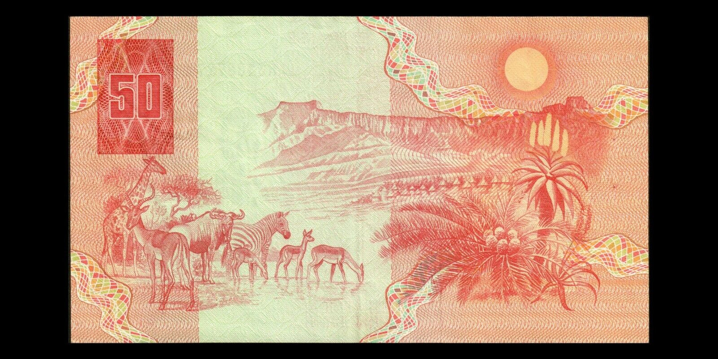 AFRIQUE DU SUD - SOUTH AFRICA - 50 Rand (1984-1990) P.122a TTB+ / VF+