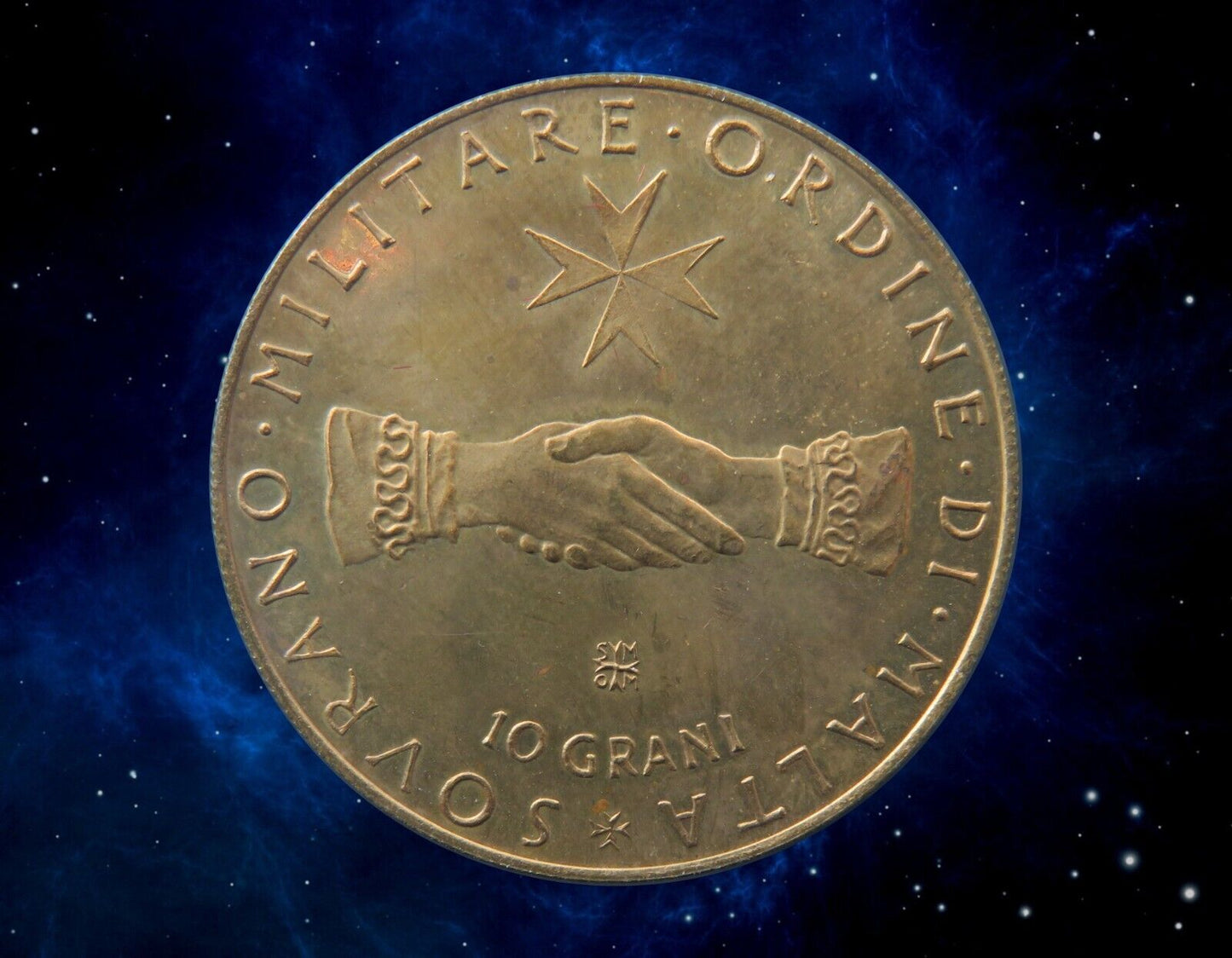 ORDRE DE MALTE - MALTA - 10 Grani Proof 1972