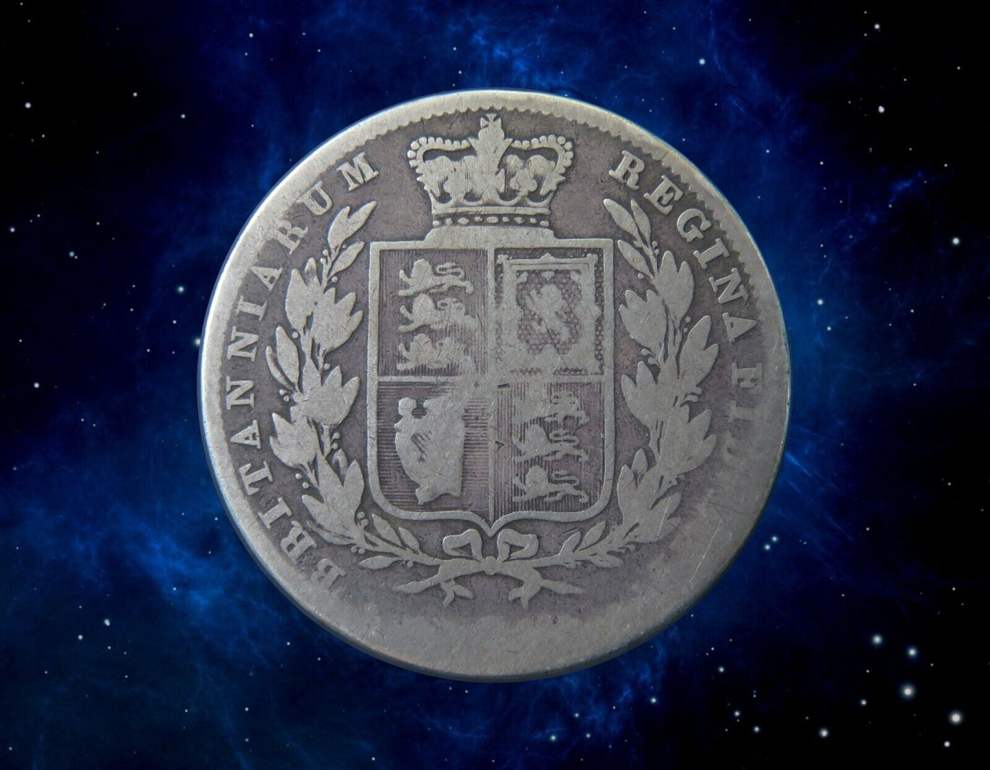 ROYAUME UNI - UNITED KINGDOM - 1/2 Crown 1845 S.3888