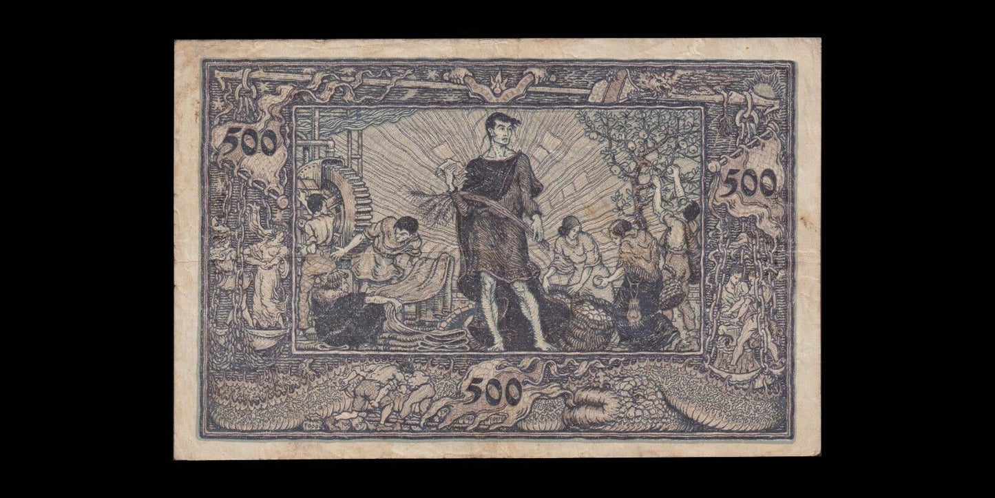 ALLEMAGNE - GERMANY - 500 Mark 1922 Mannheim TB+ / VF+