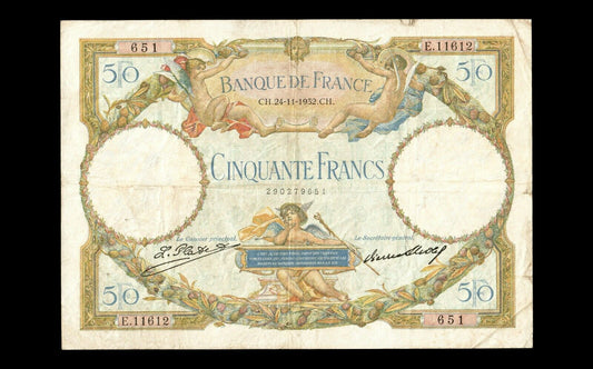 FRANCE - 50 Francs Merson 1932 F.16.03 P.80a TB+ / Fine+