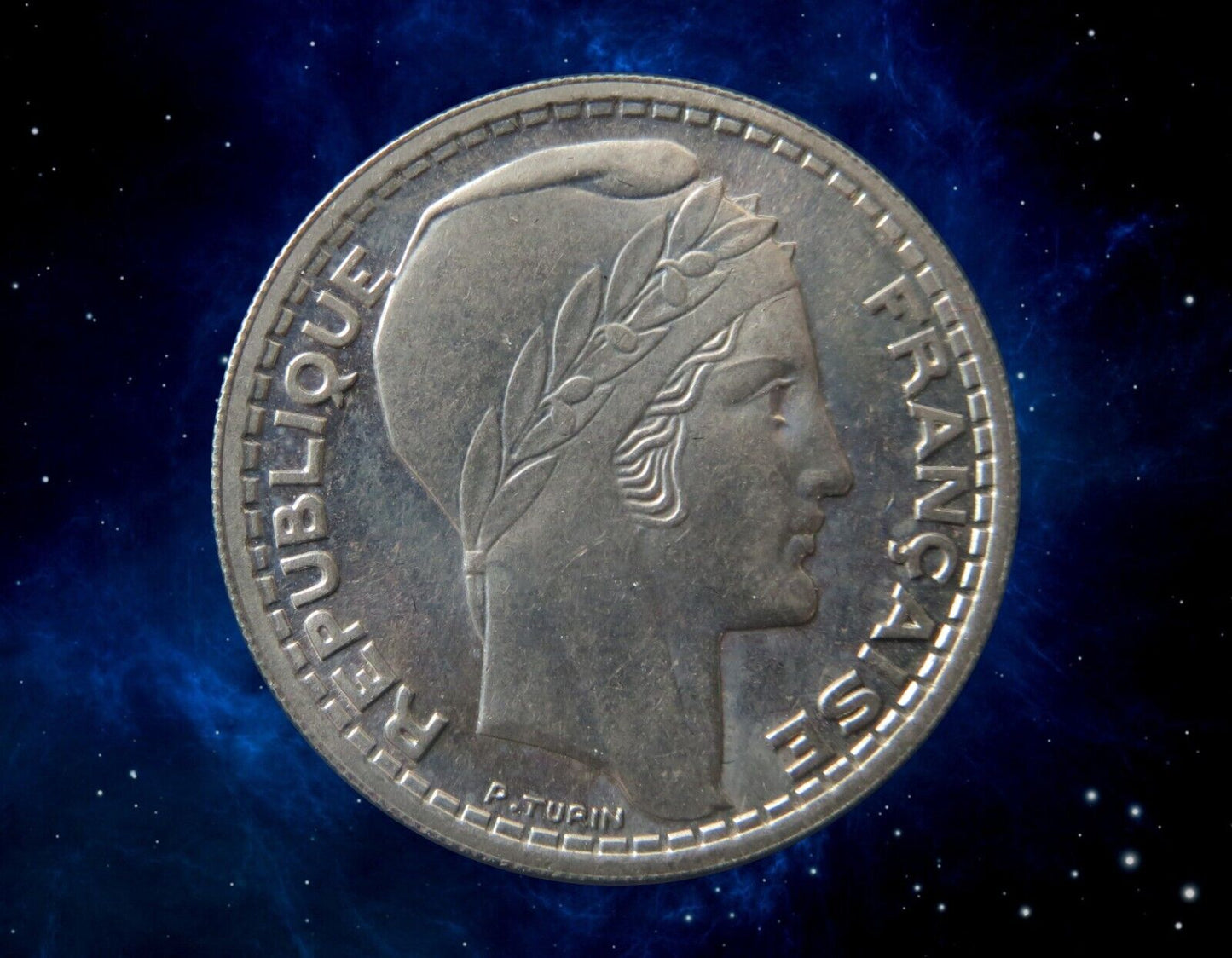 FRANCE - 10 Francs Turin, Grosse tête 1947 F.361A