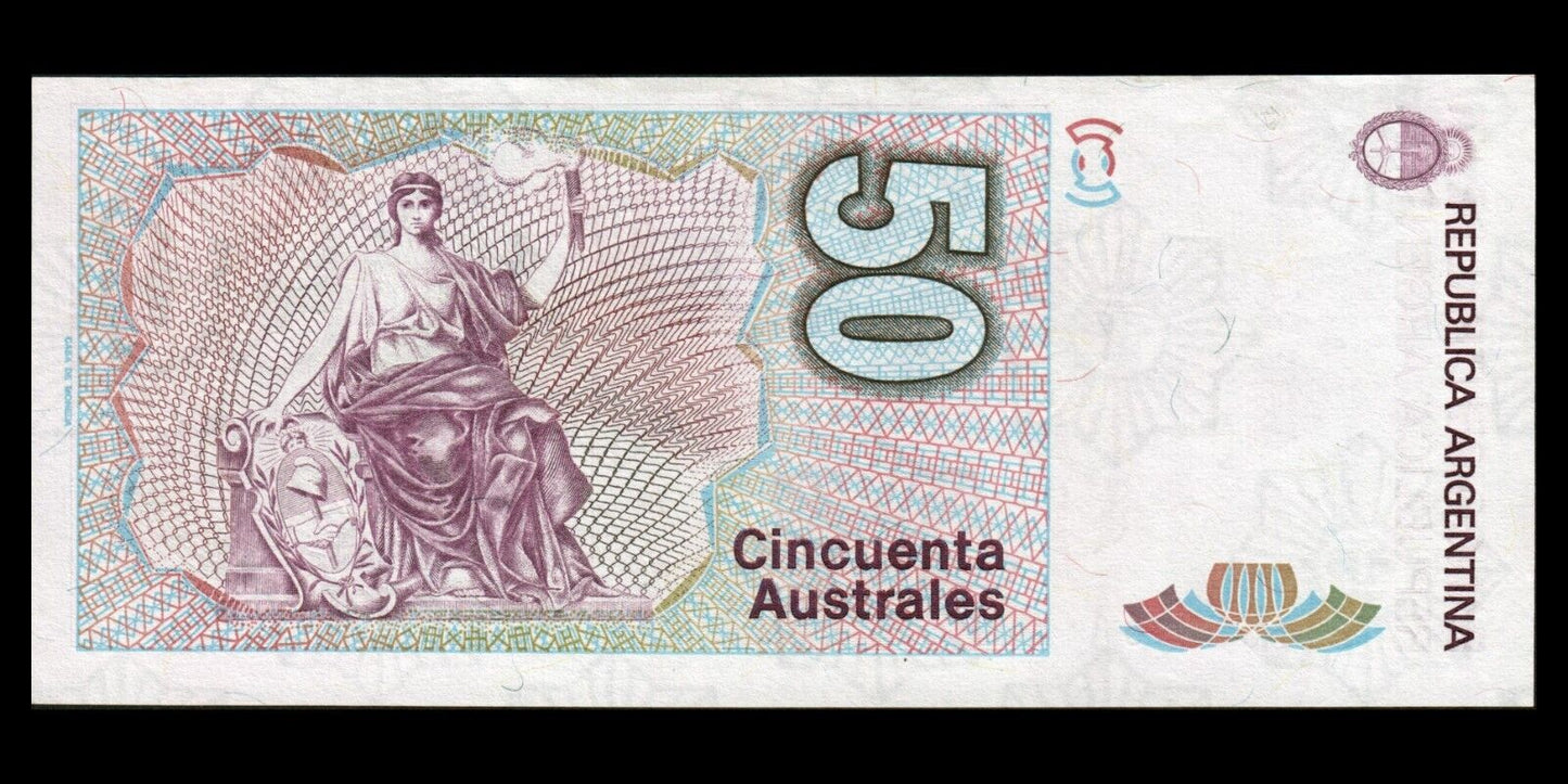 ARGENTINE - ARGENTINA - 50 Australes (1989) P.326b NEUF / UNC