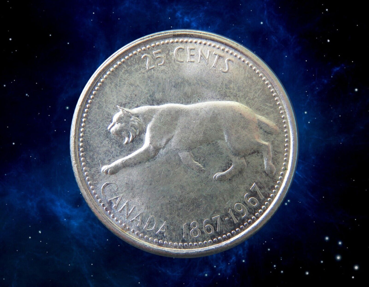 CANADA - 25 Cent 1967 KM.68