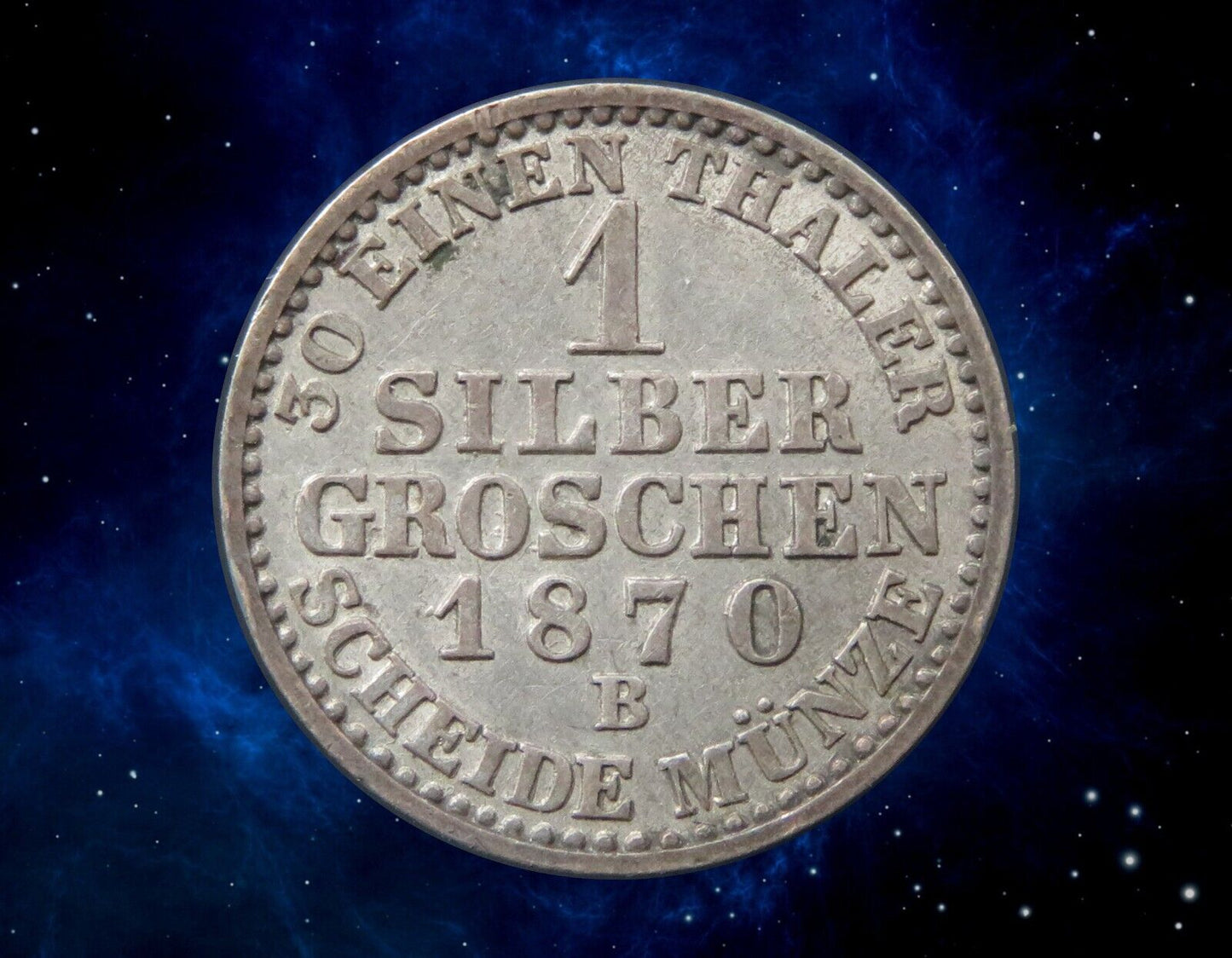 ALLEMAGNE - GERMANY - PRUSSE - 1 Silbergroschen 1870 B AKS.103