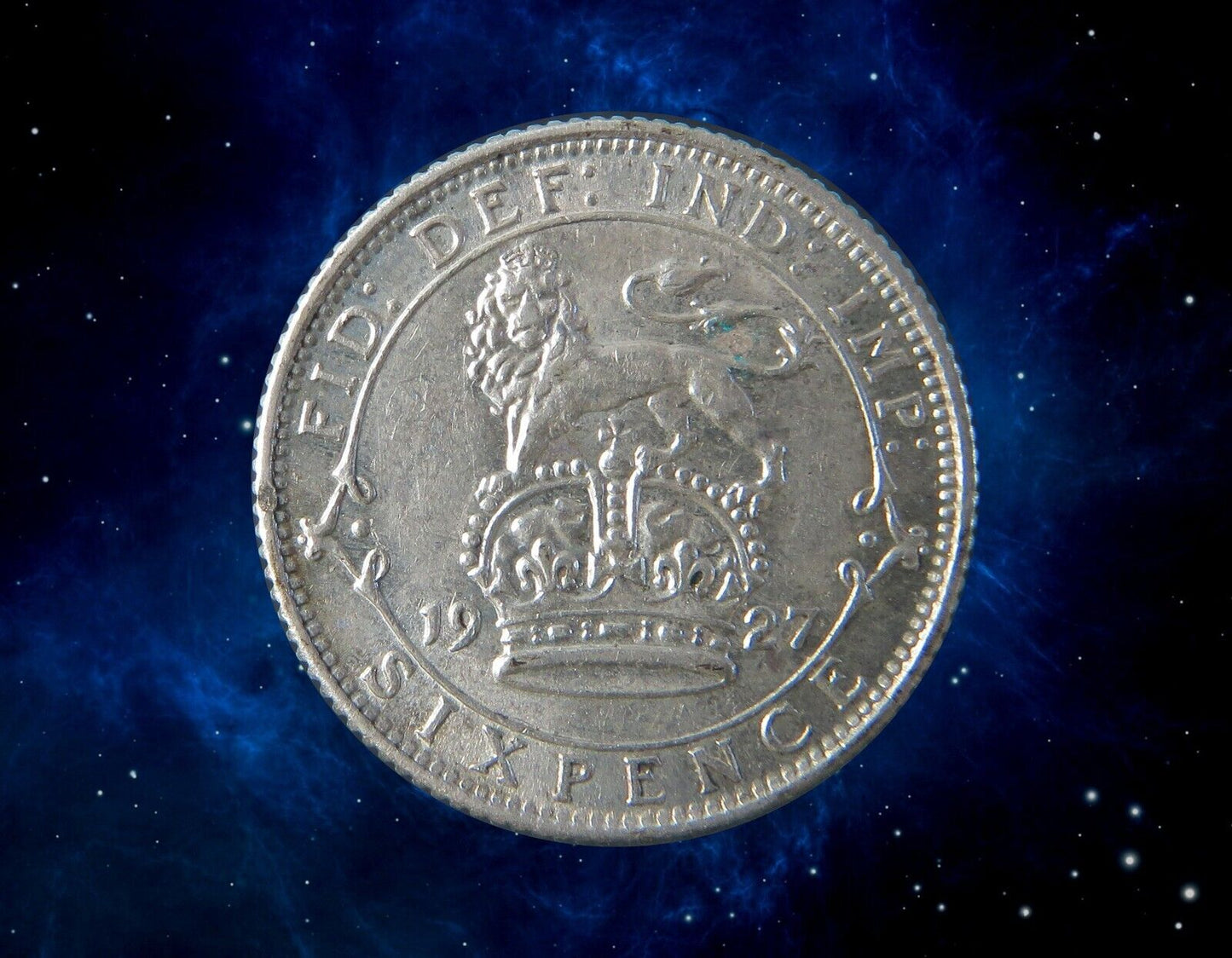ROYAUME UNI - UNITED KINGDOM - 6 Pence 1927 KM.828