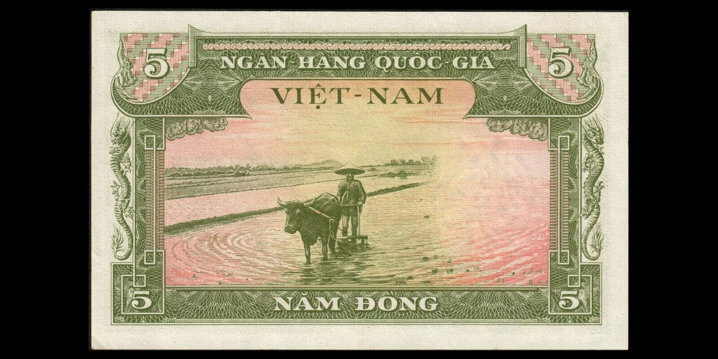 VIETNAM SUD - SOUTH - 5 Dong (1955) P.2a pr.NEUF / AU+