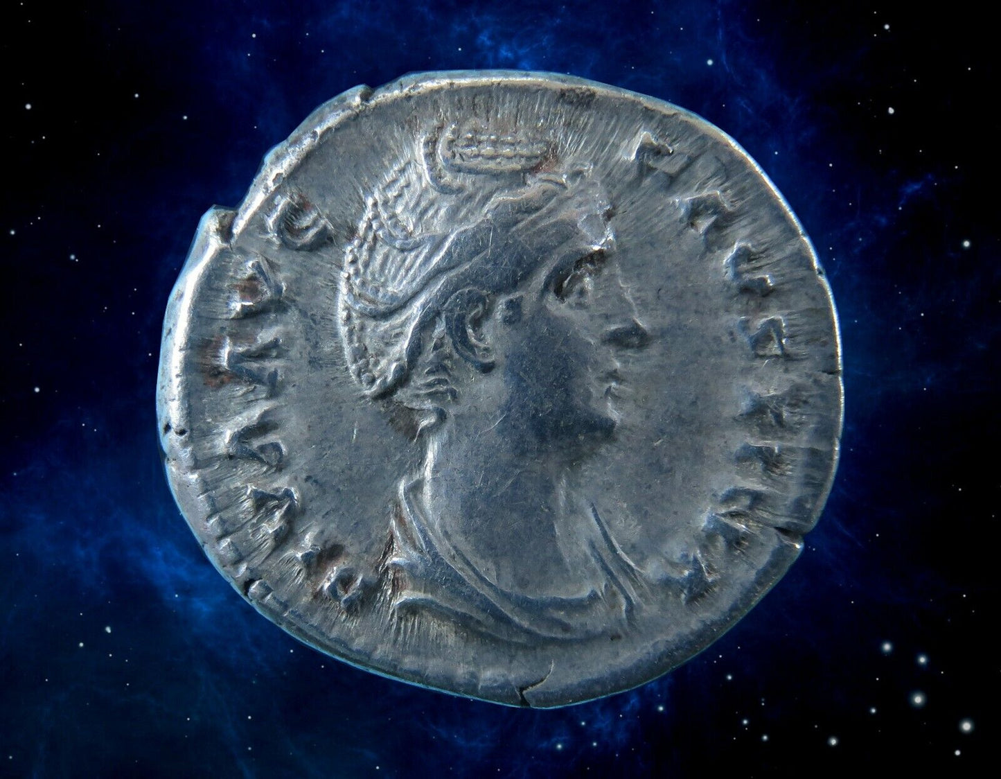 FAUSTINE - DIVA FAUSTINA - Denier "Pietas Aug"