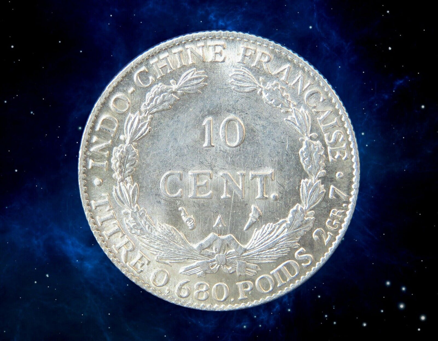 INDOCHINE FRANÇAISE - INDOCHINA - 10 Cent 1923 KM.16.1