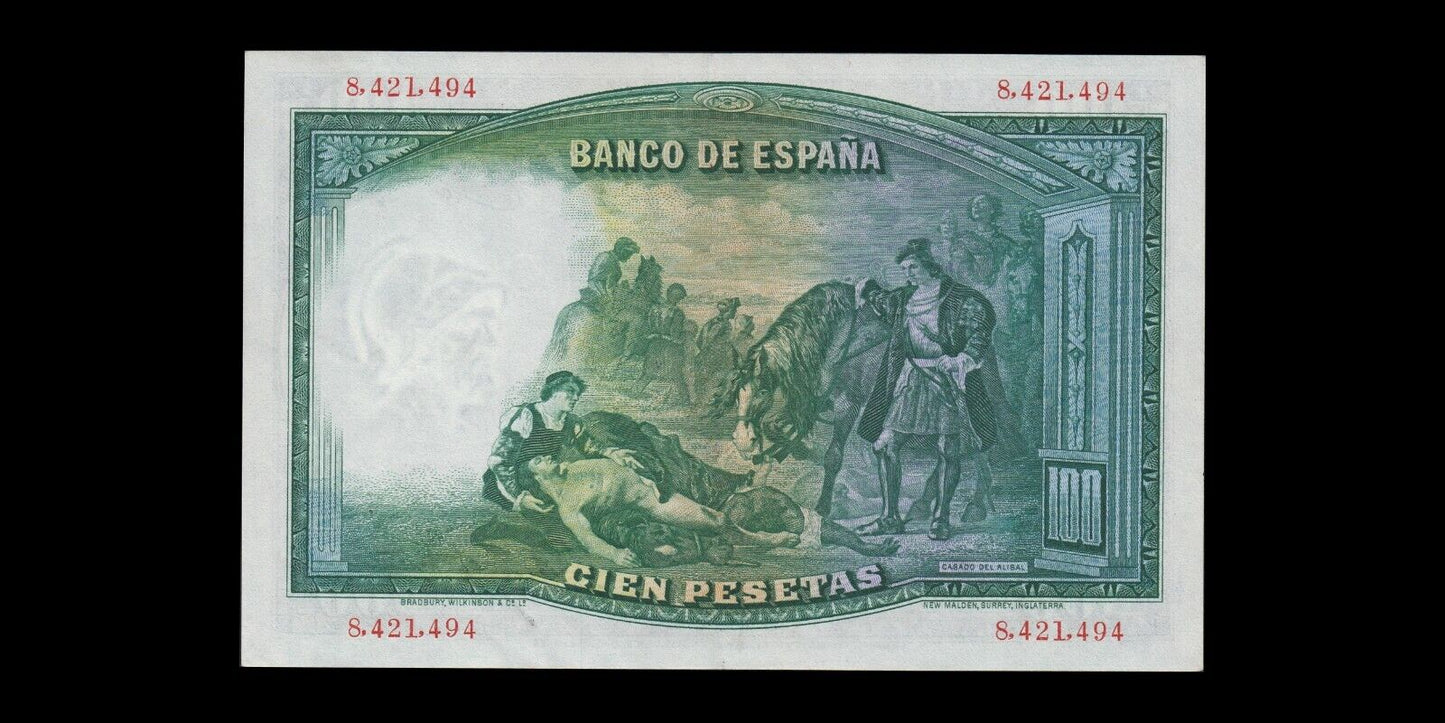 ESPAGNE - SPAIN - 100 Pesetas 1931 P.83 SPL+ / UNC-