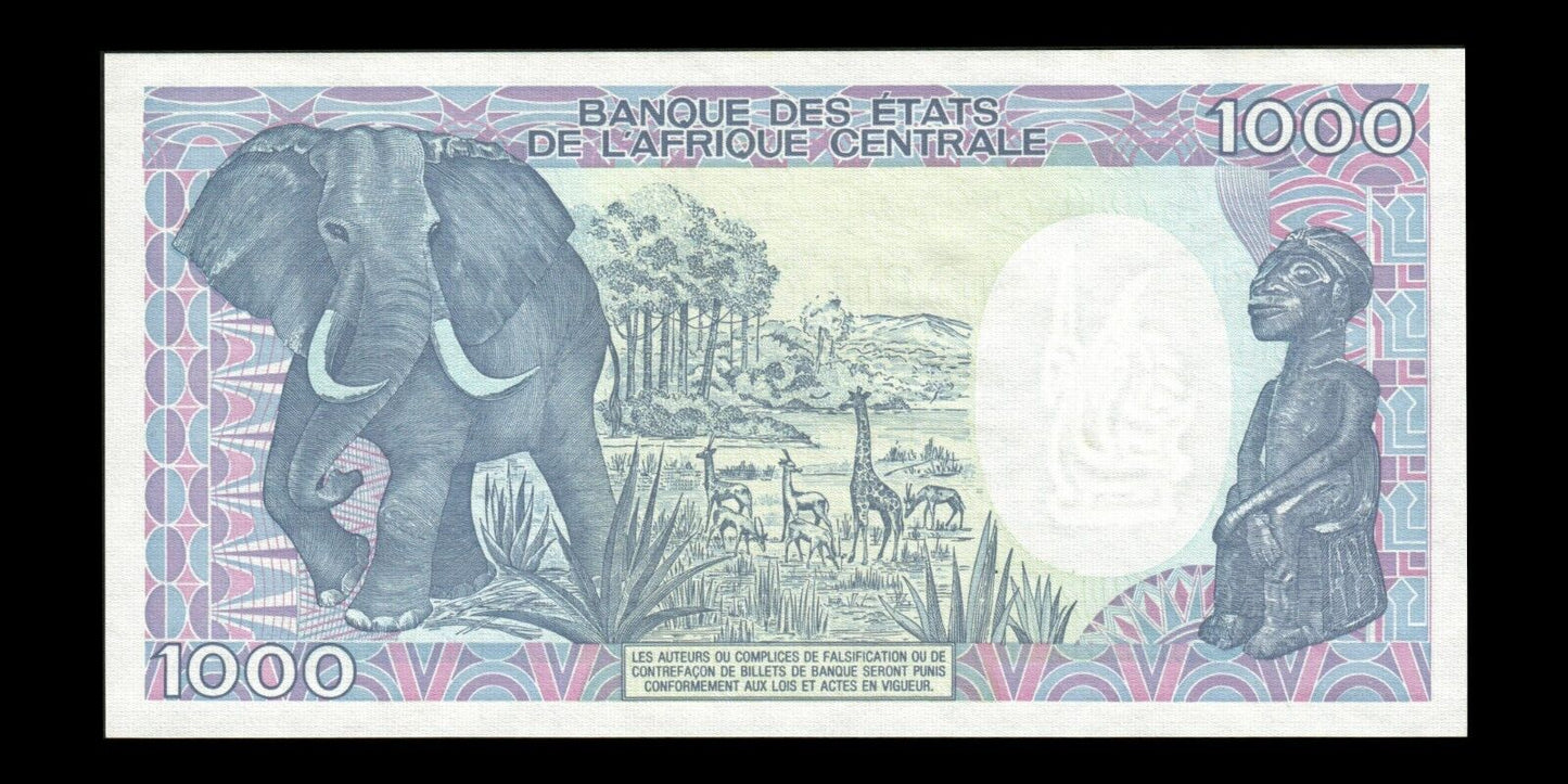 CONGO - 1000 Francs 1992 P.11 NEUF / UNC