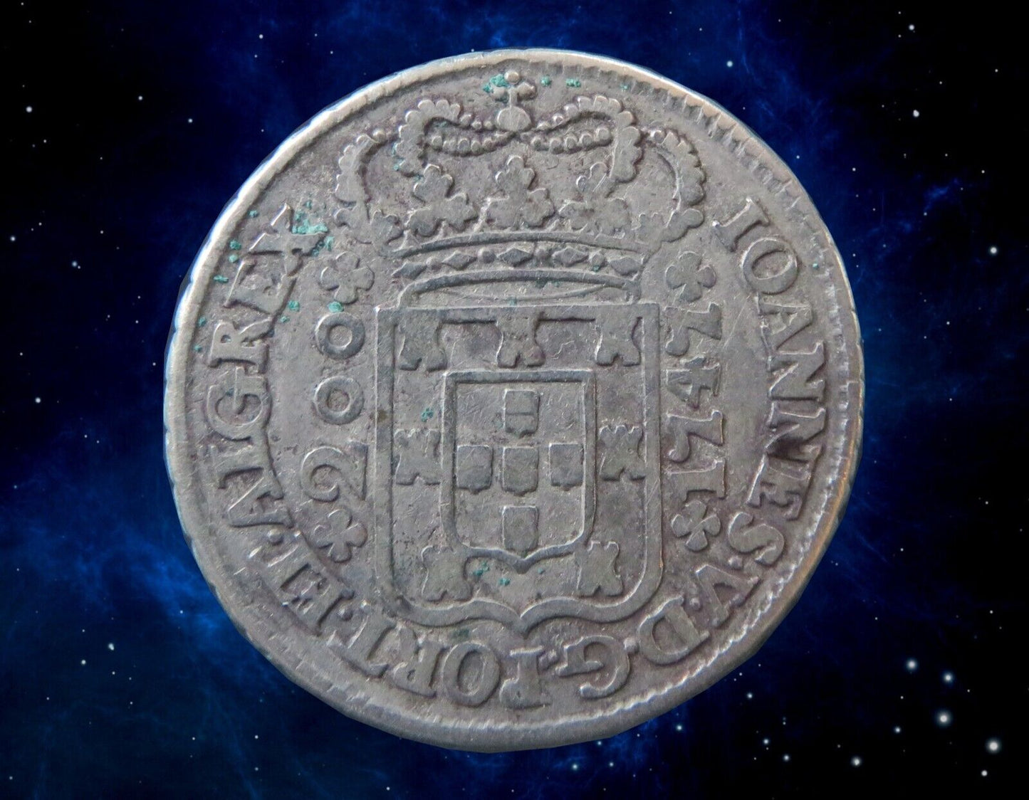 PORTUGAL - 200 Reis ou 12 Vintes 1747 KM.181