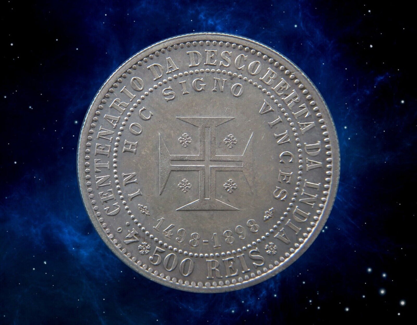 PORTUGAL - 500 Reis 1898 G.12.01
