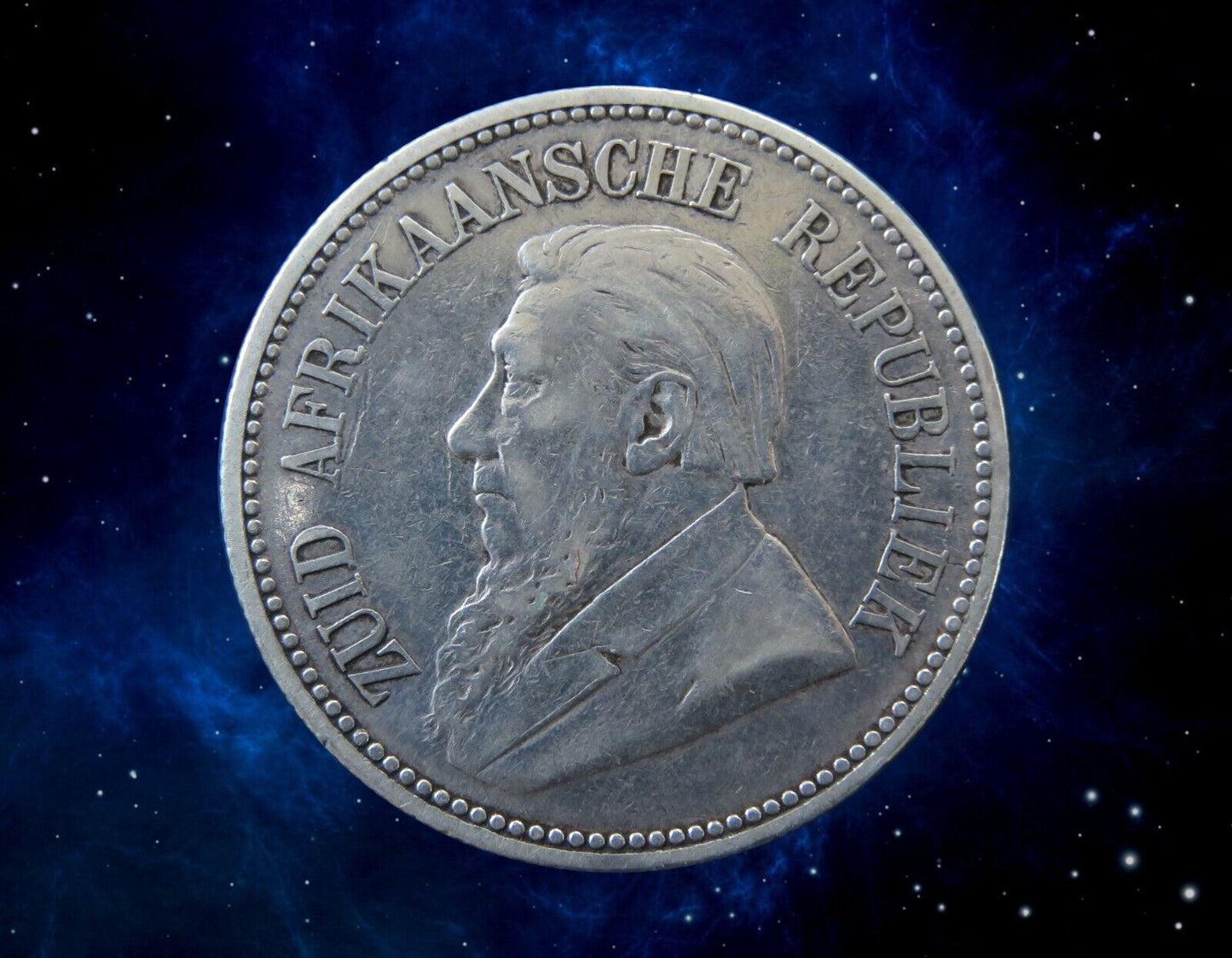 AFRIQUE DU SUD - SOUTH AFRICA - 2 1/2 Shillings 1892 KM.7