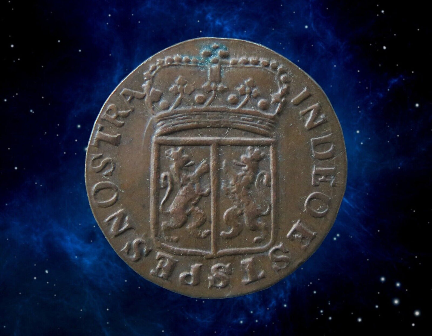 PAYS-BAS - NETHERLANDS - Gelderland - 1 Duit 1766 KM.93