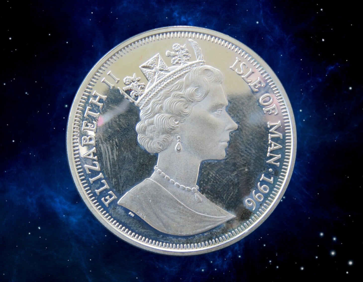 GIBRALTAR - 1 Crown Proof King Arthur 1996 KM.679a