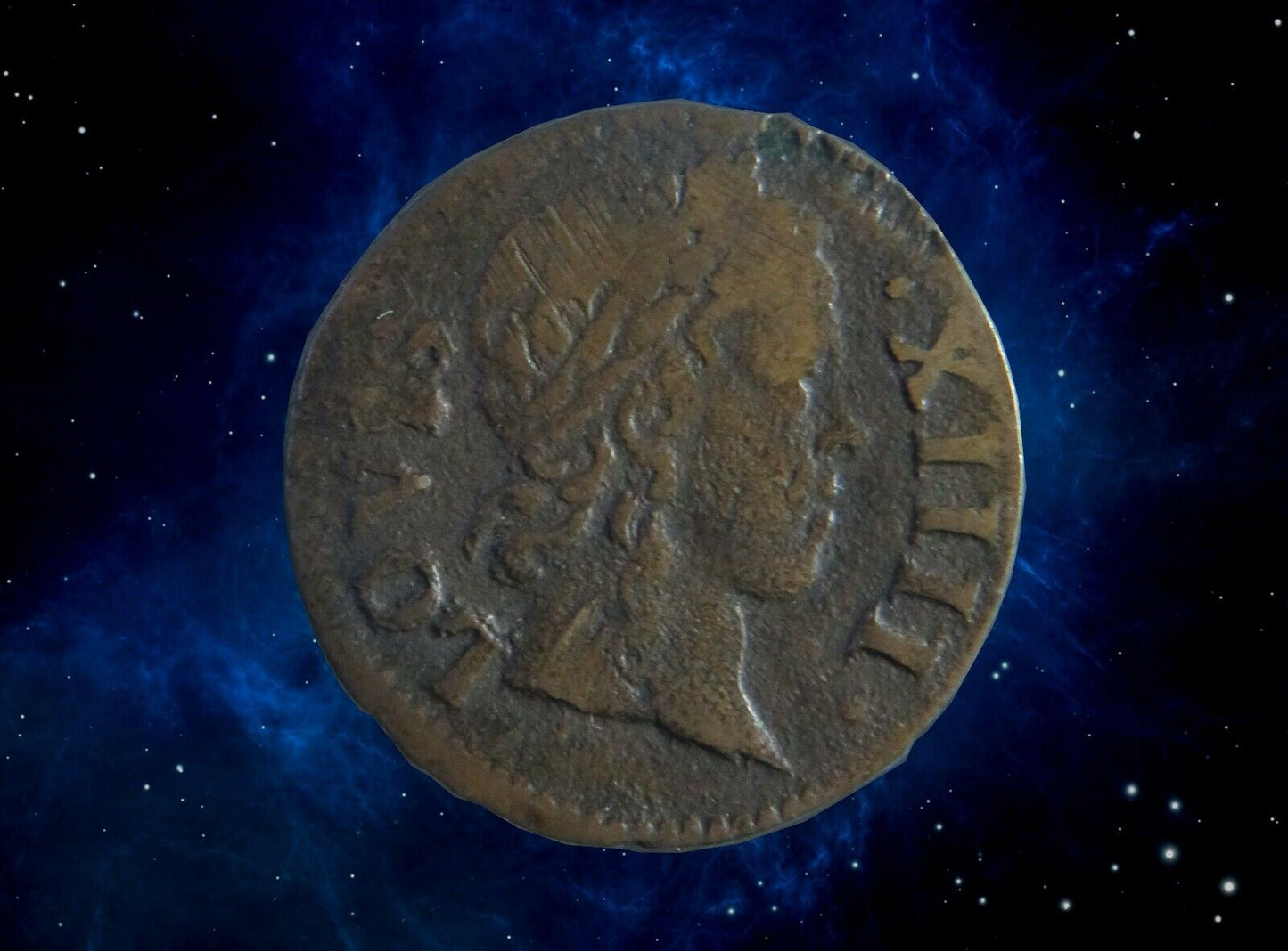 FRANCE- Louis XIV - Denier tournois 1649 A