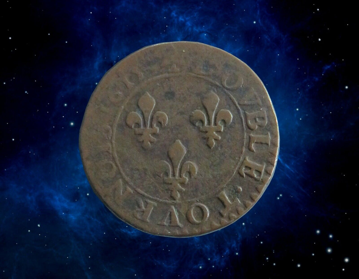 FRANCE - Louis XIII - Double tournois 1615 Amiens