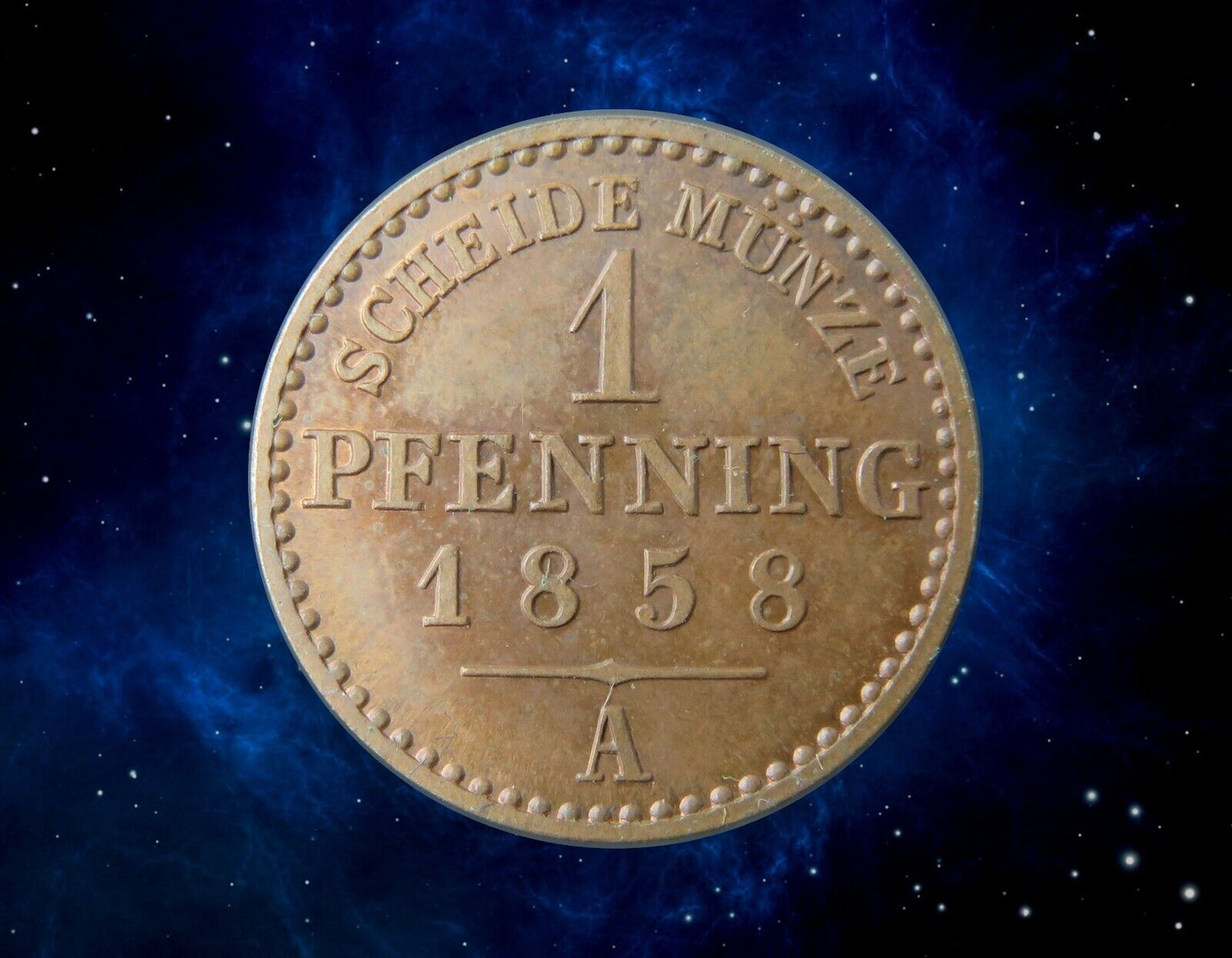 ALLEMAGNE - GERMANY - LIPPE - DETMOLD - 1 Pfennig 1858 AKS.20