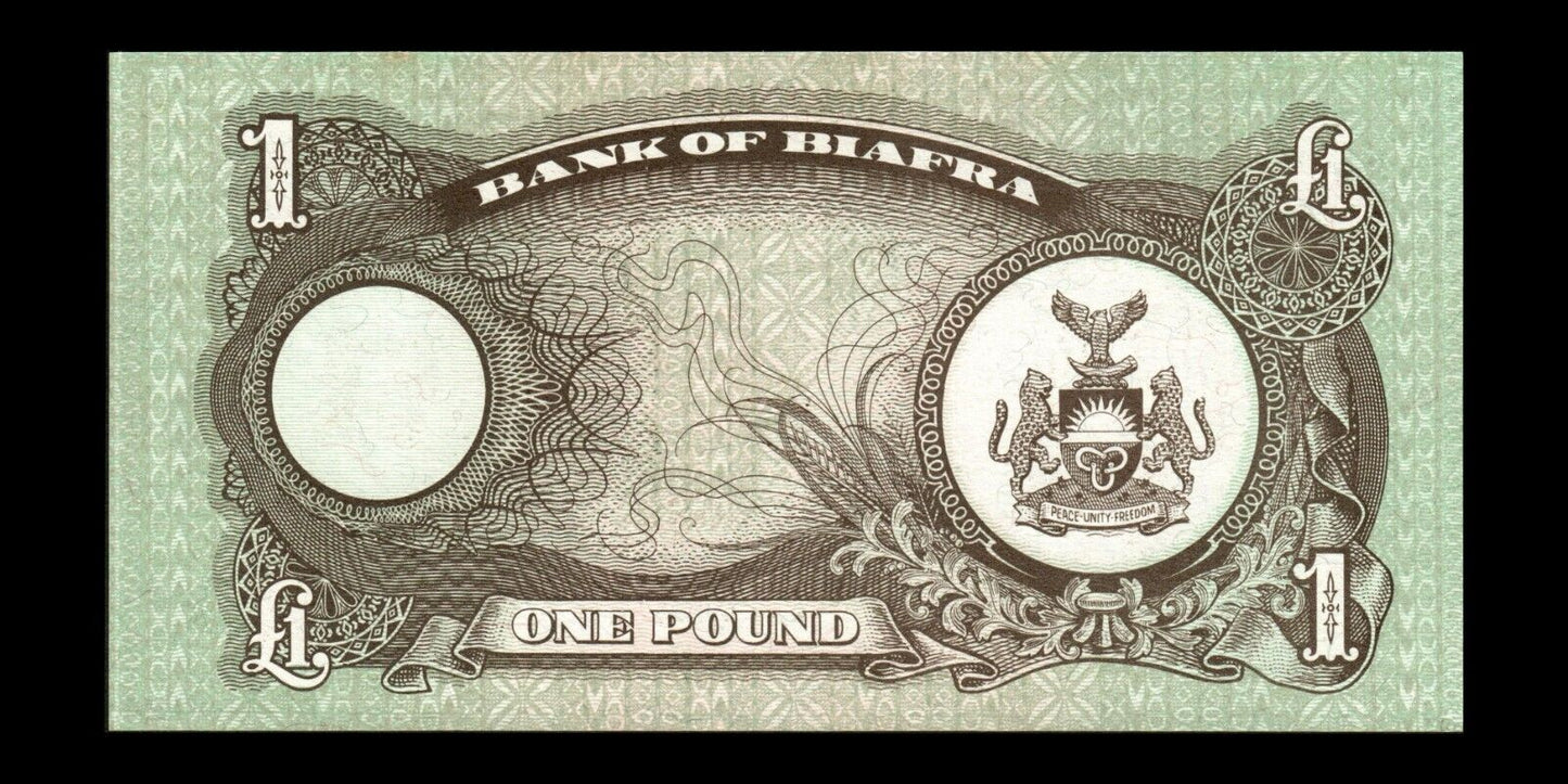 BIAFRA - 1 Pound (1969) P.5a NEUF / UNC