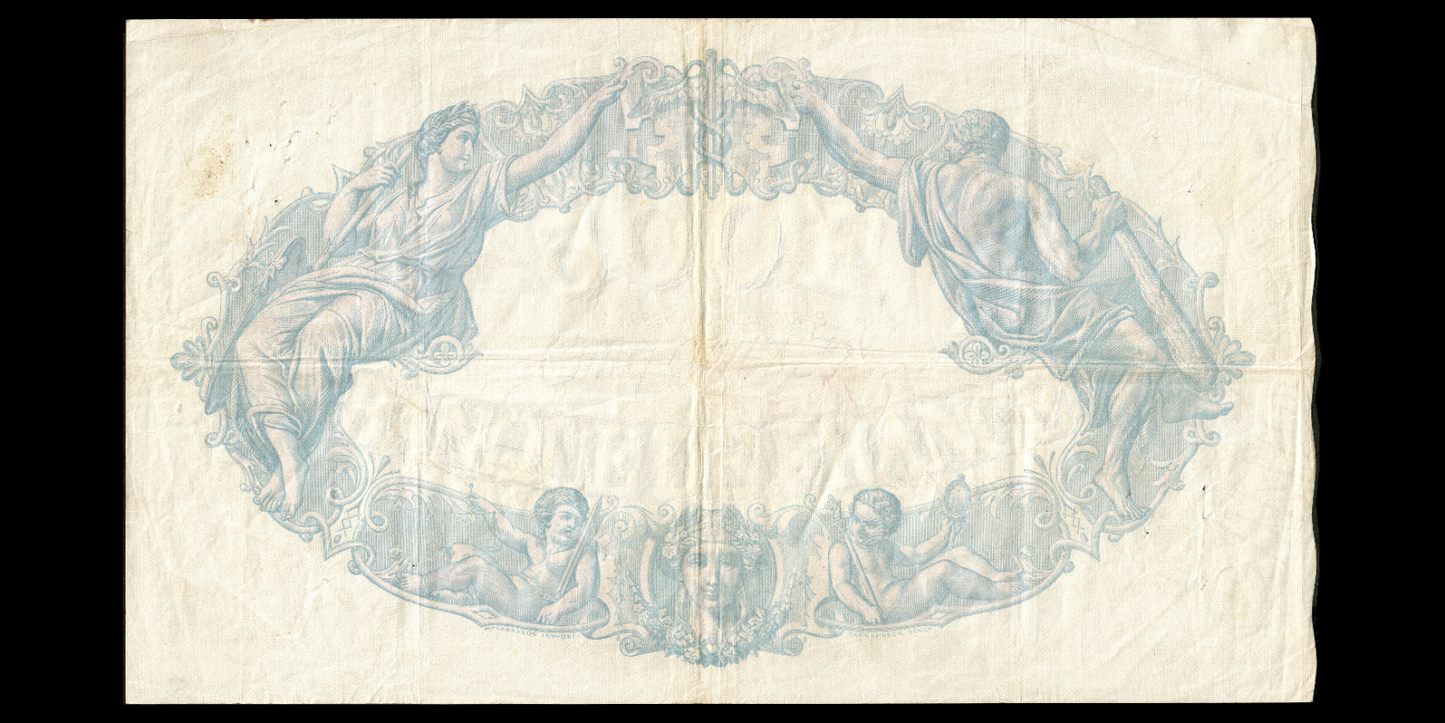 FRANCE - 500 Francs Bleu et Rose 1939 F.31.35, P.88c pr.TTB / VF-