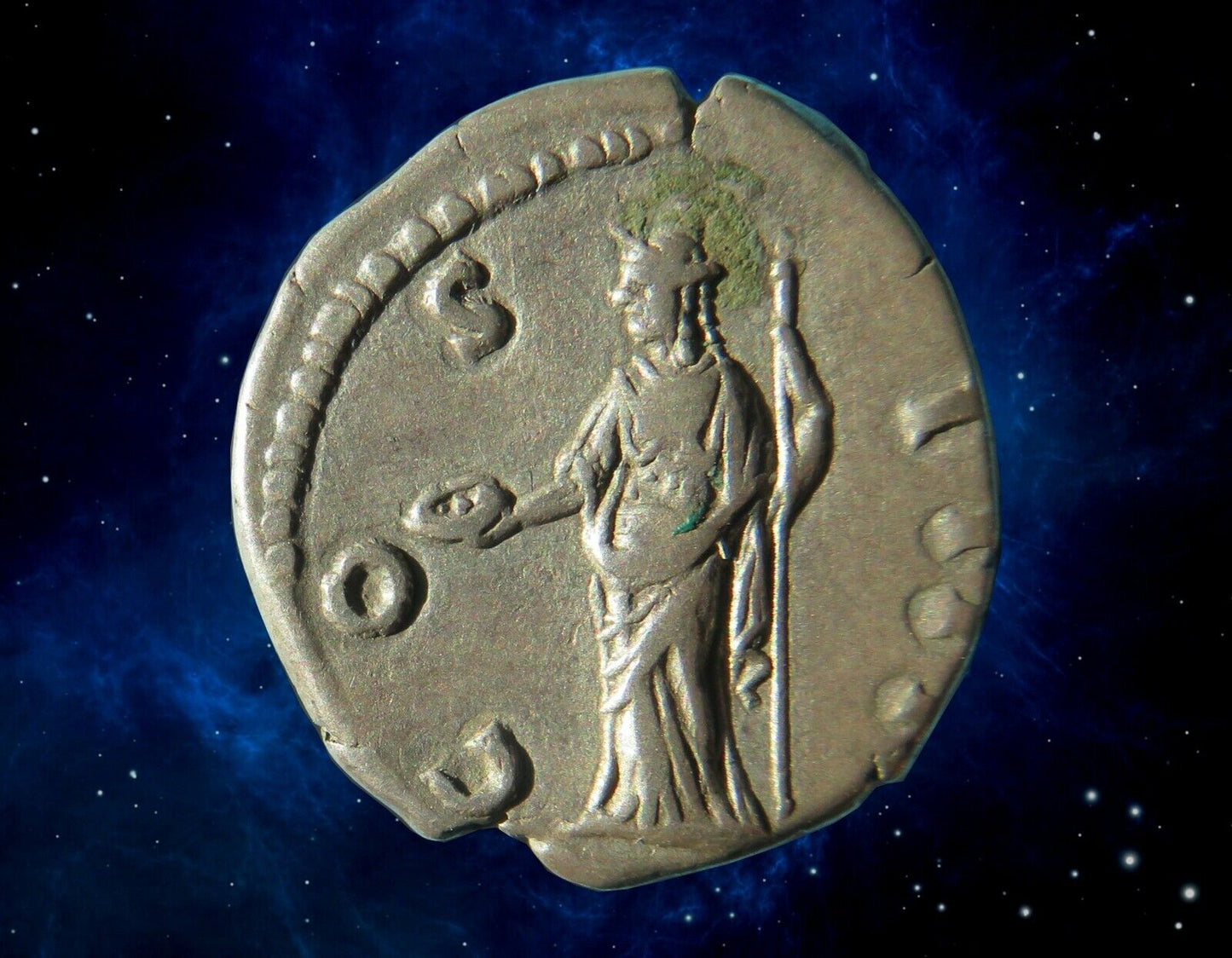 ANTONIN LE PIEUX - Denier "Clementia Cos IIII" RIC.129