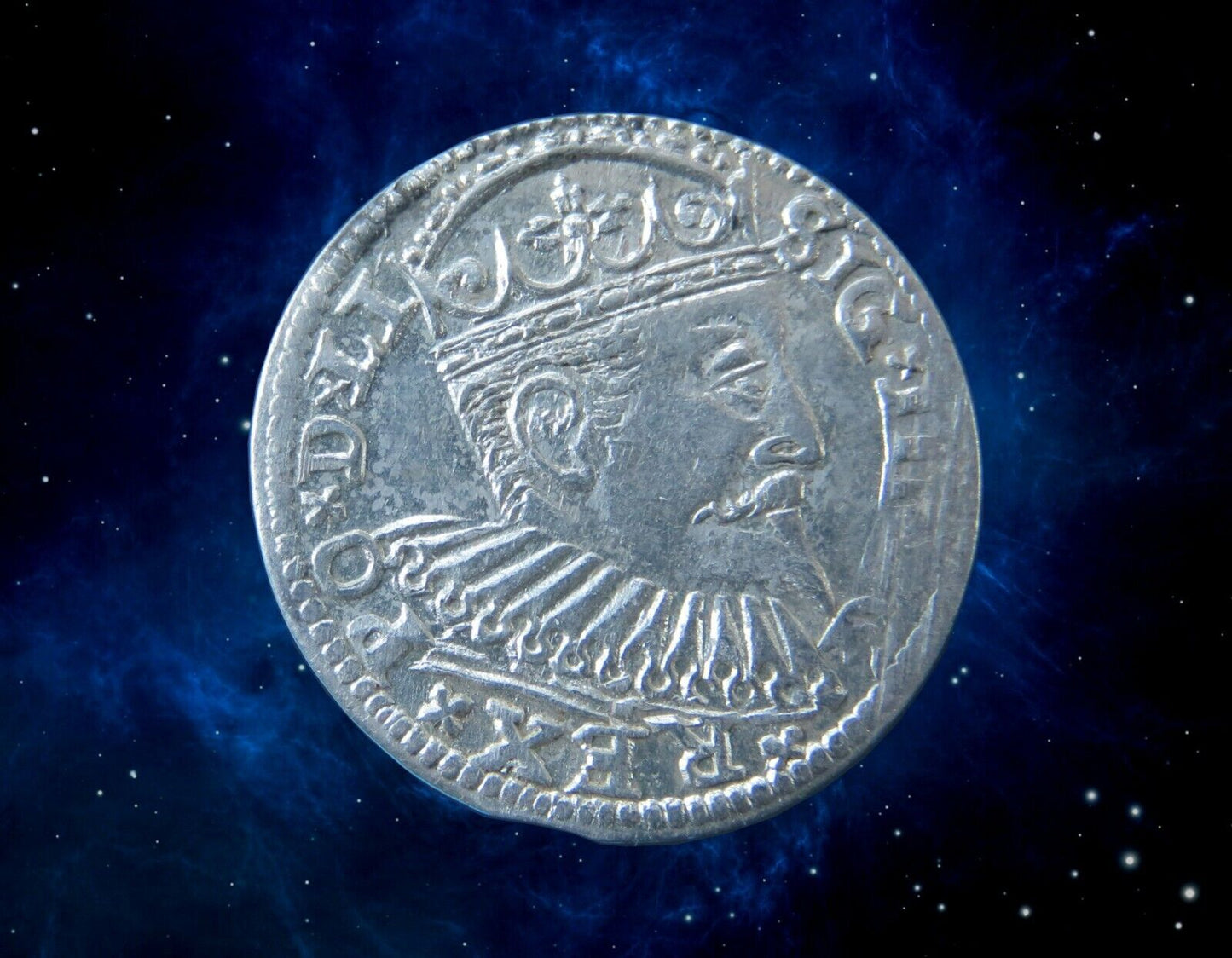 POLOGNE - POLAND - RIGA - SIGISMOND III - 3 Grosz / 3 Gröscher 1598